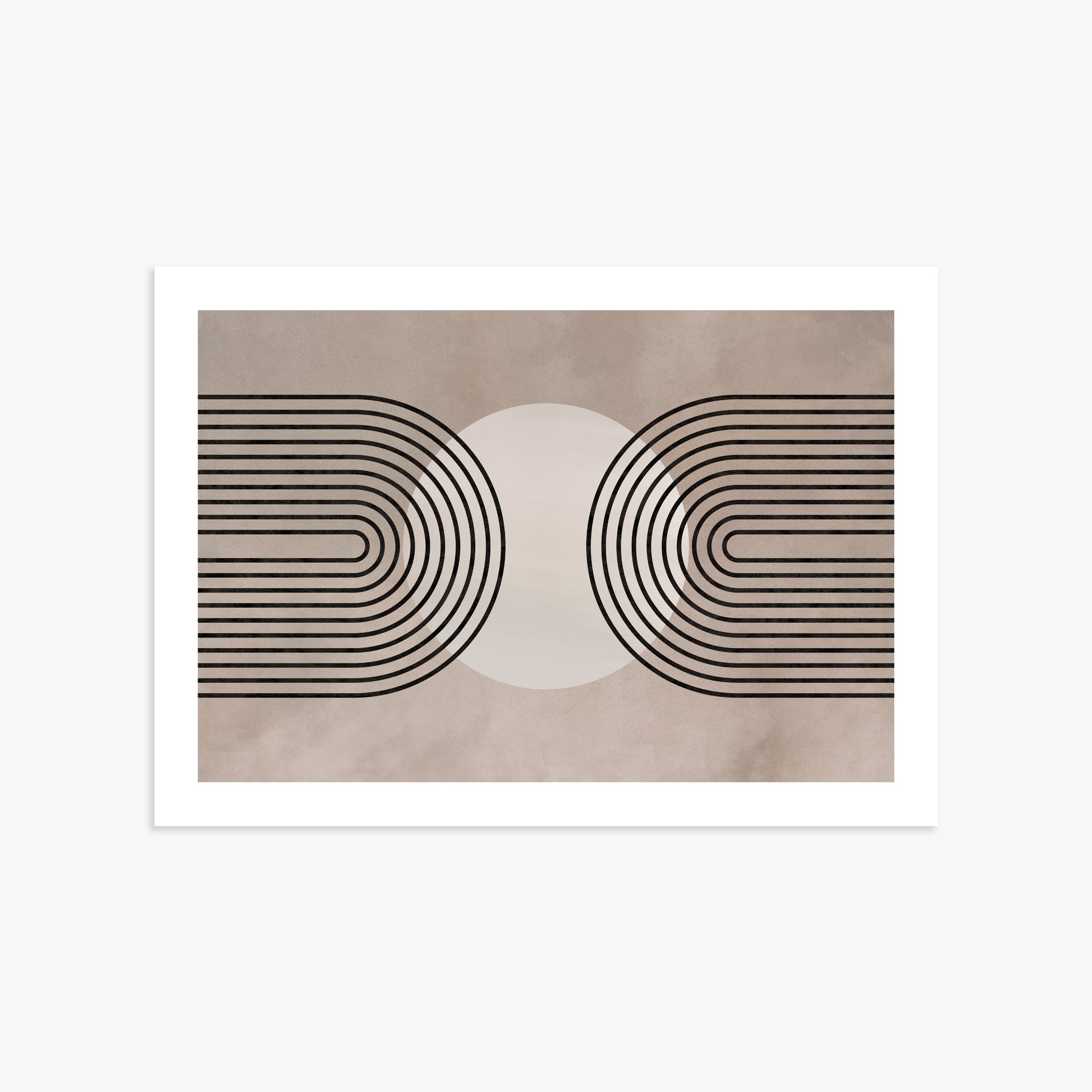 Framed Solar Loop, 50x70cm Printed Poster