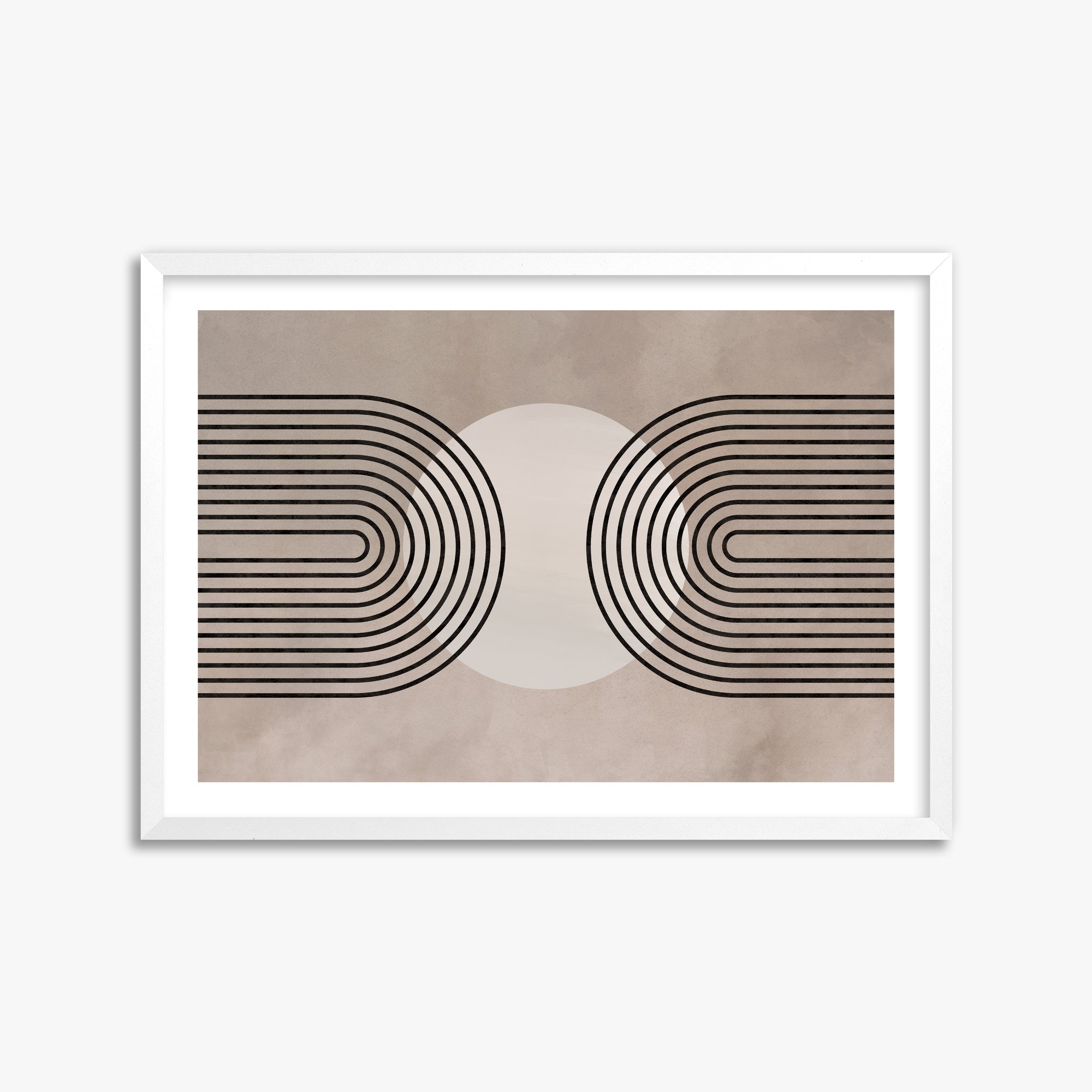 Framed Solar Loop, 50x70cm Whitek Framed Art Reproduction
