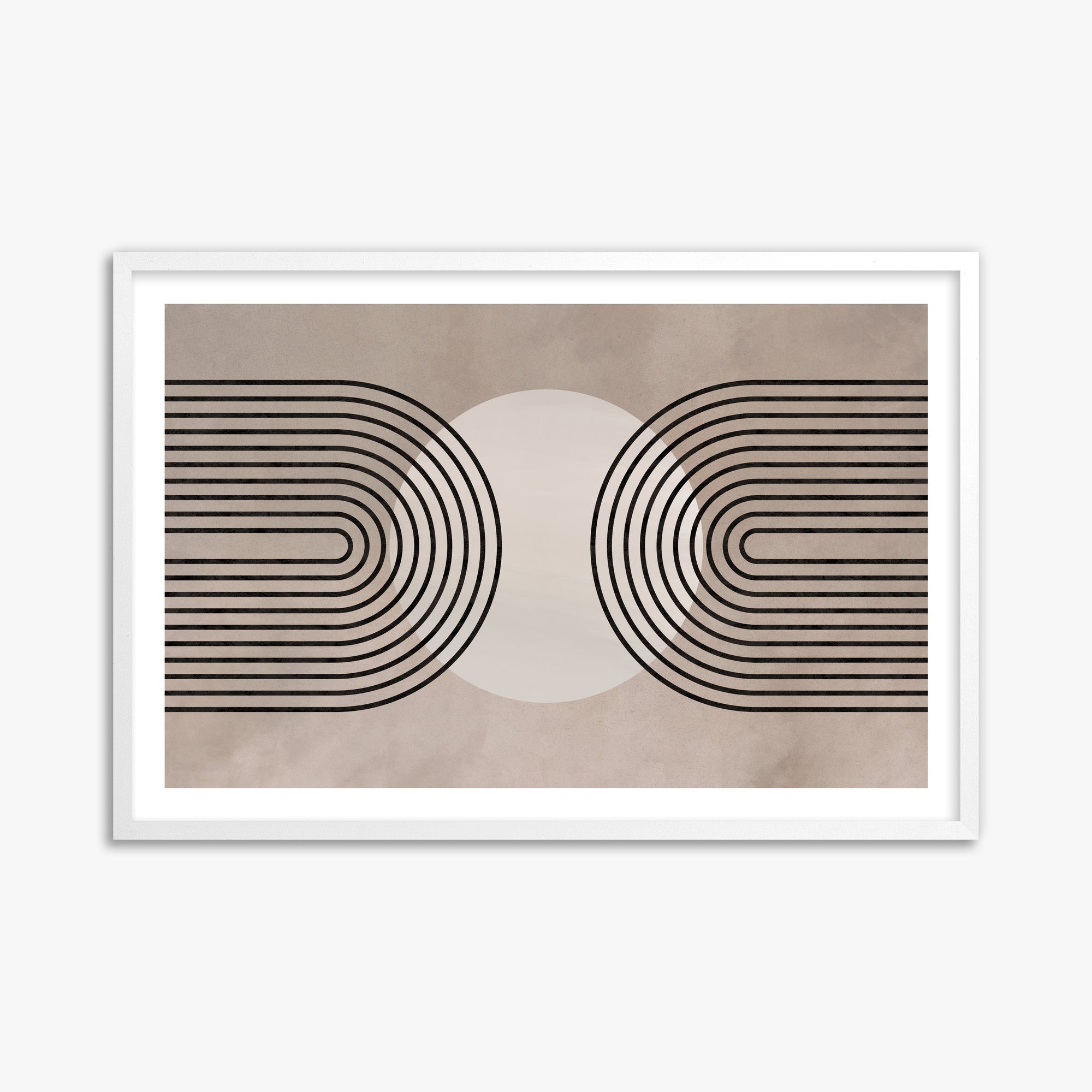 Framed Solar Loop, 61x91cm Whitek Framed Art Reproduction
