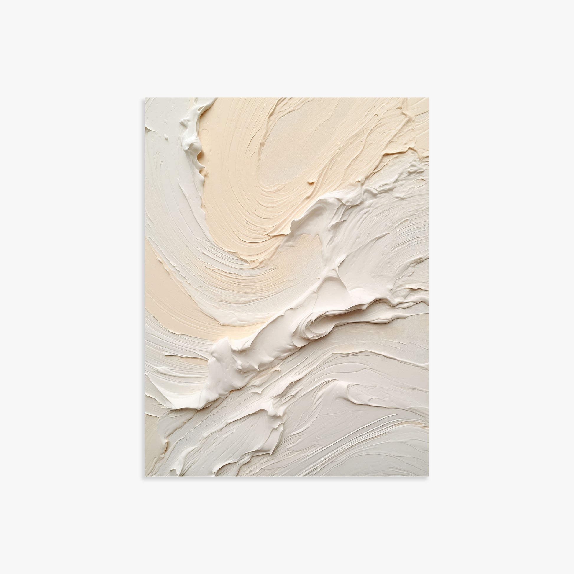 Alabaster Currents, 30x40cm Poster Unframed