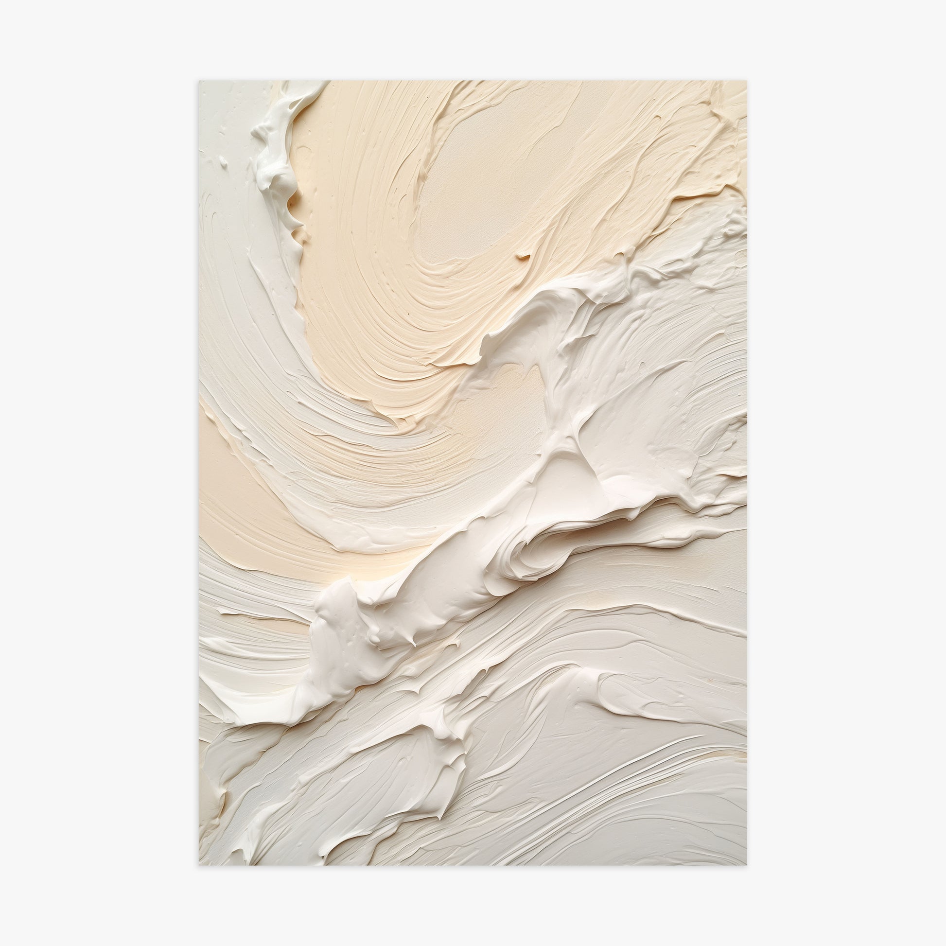 Alabaster Currents, 70x100cm Poster Unframed