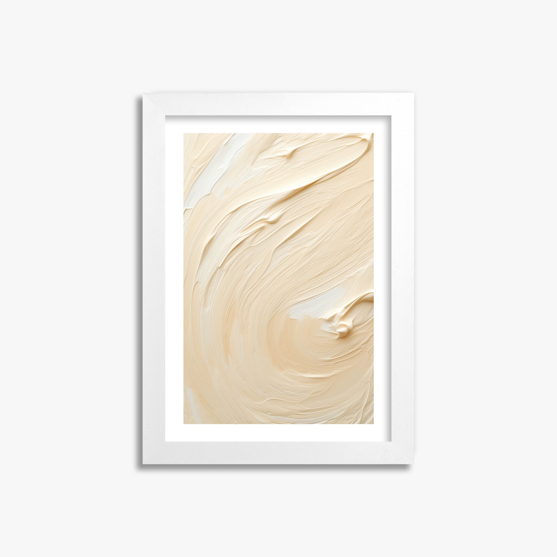 Vanilla Swirl Serenity, 21x30cm Whitek Framed Art Reproduction