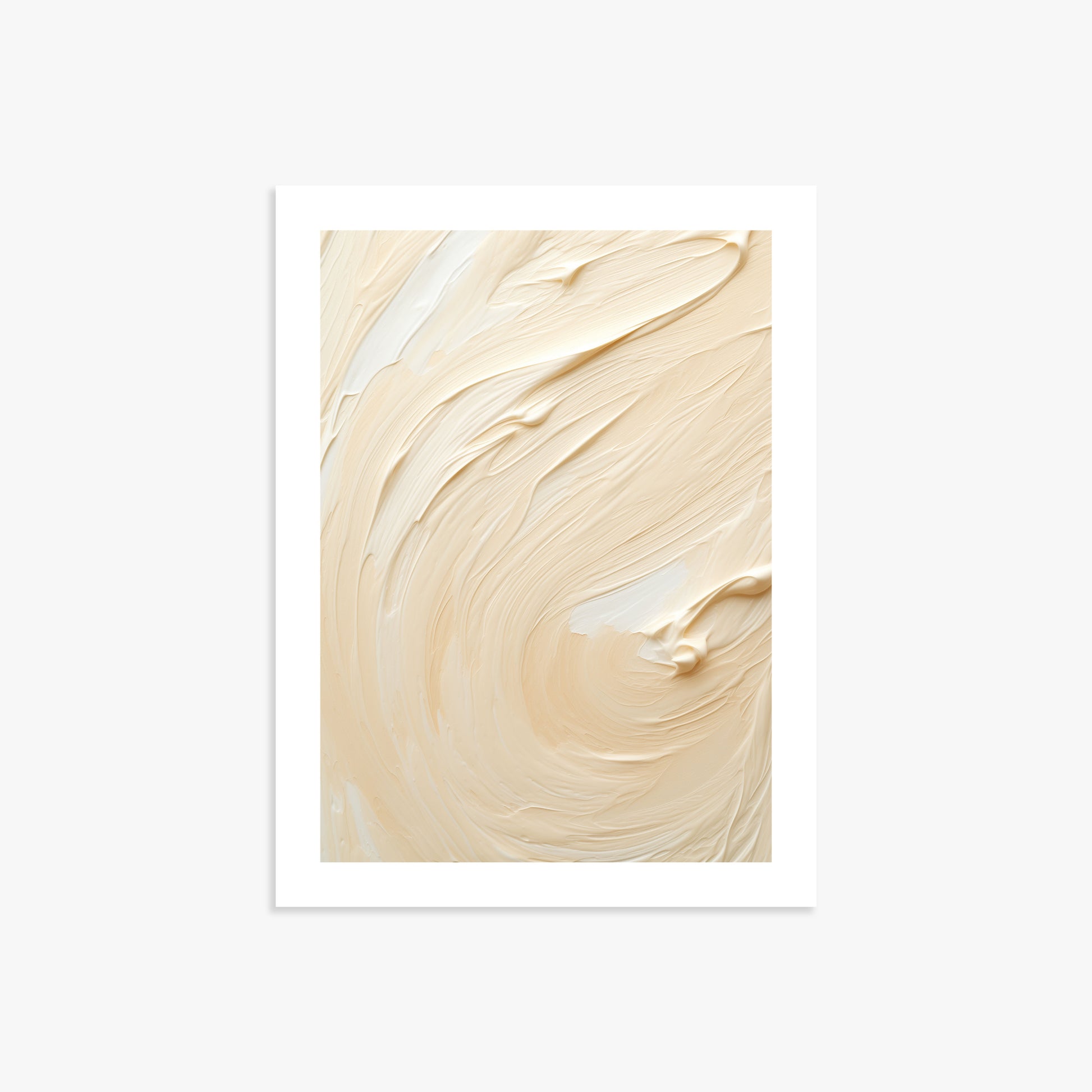 Vanilla Swirl Serenity, 30x40cm Printed Poster