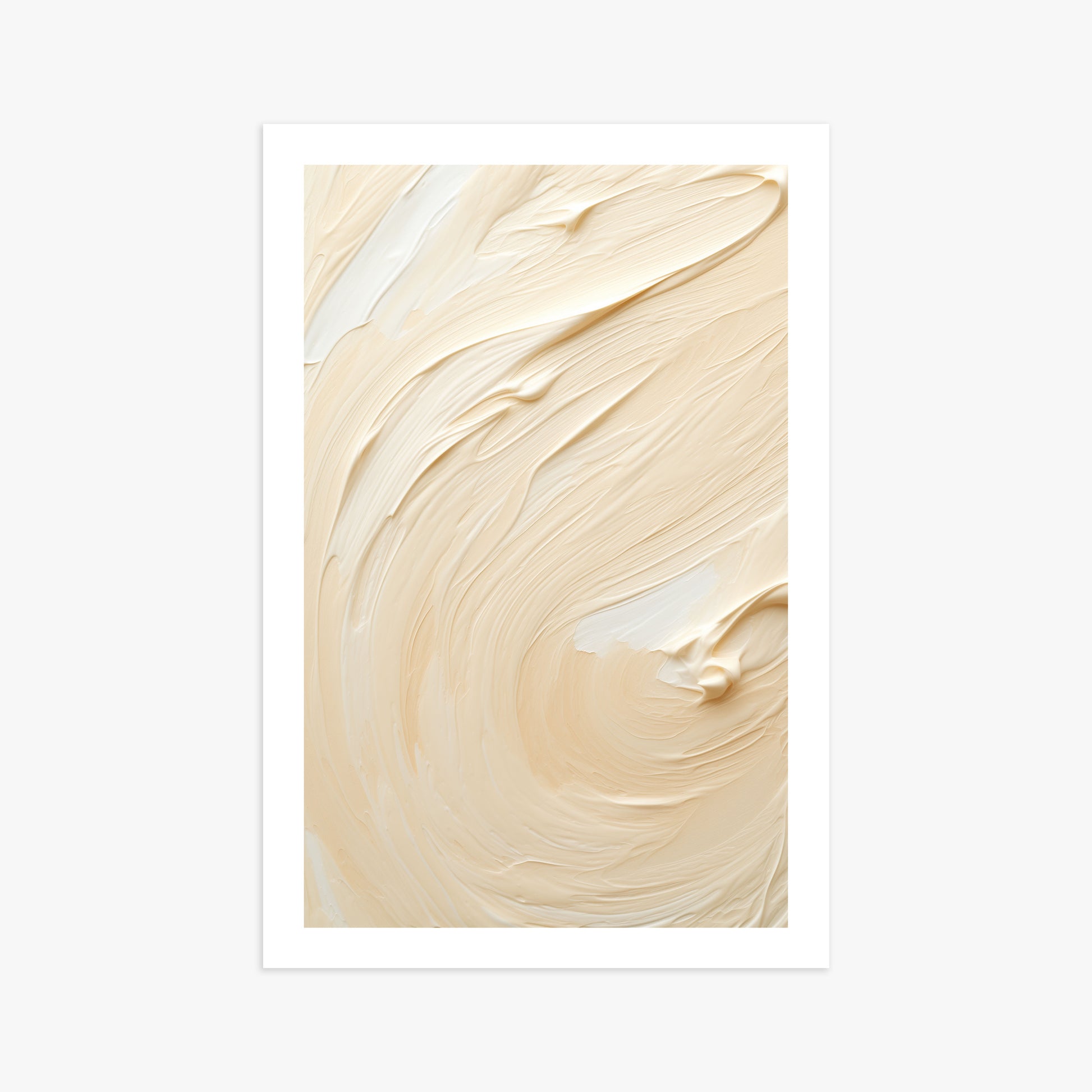 Vanilla Swirl Serenity, 61x91cm Printed Poster