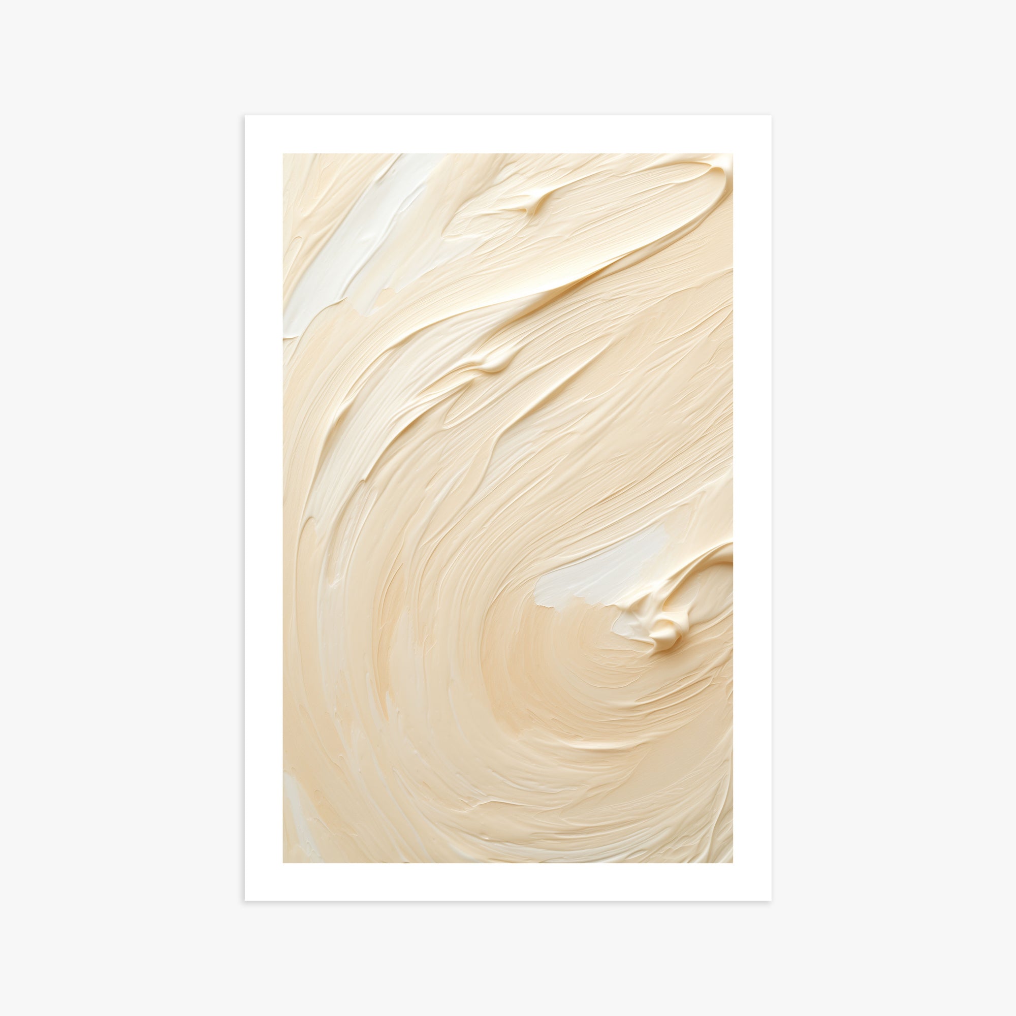 Vanilla Swirl Serenity, 61x91cm Printed Poster