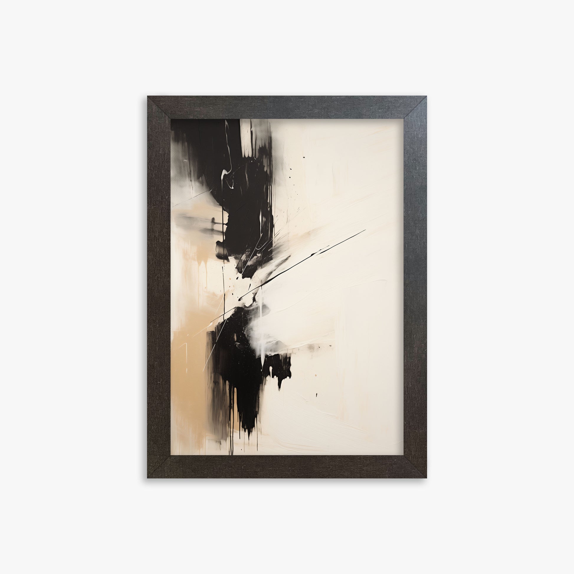 Duality Strike, 21x30cm Framed Poster With Espresso Frame