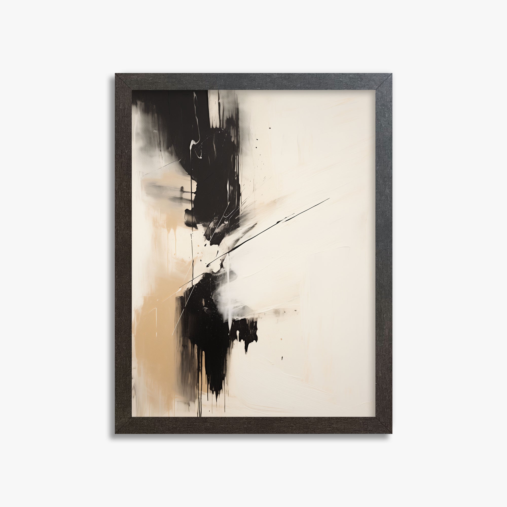 Duality Strike, 30x40cm Framed Poster With Espresso Frame