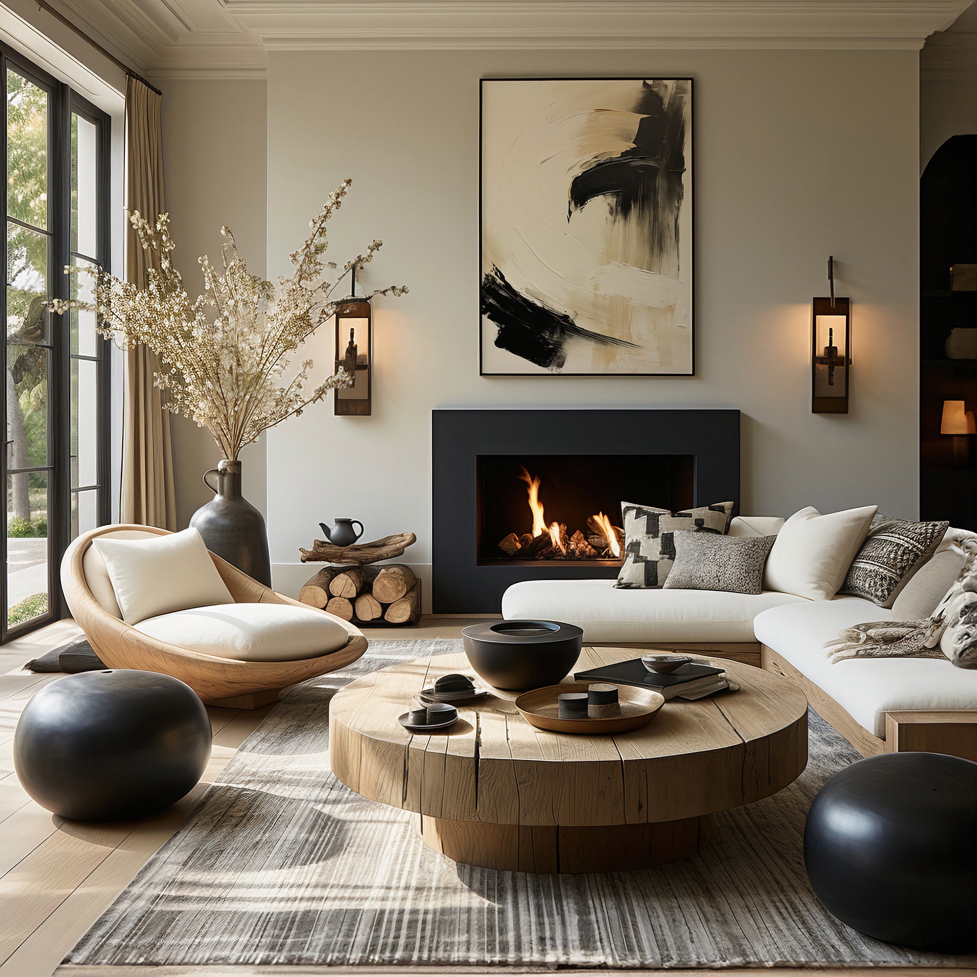 Design Concept No. 39 for Crescent Anchor Modern Poster Art