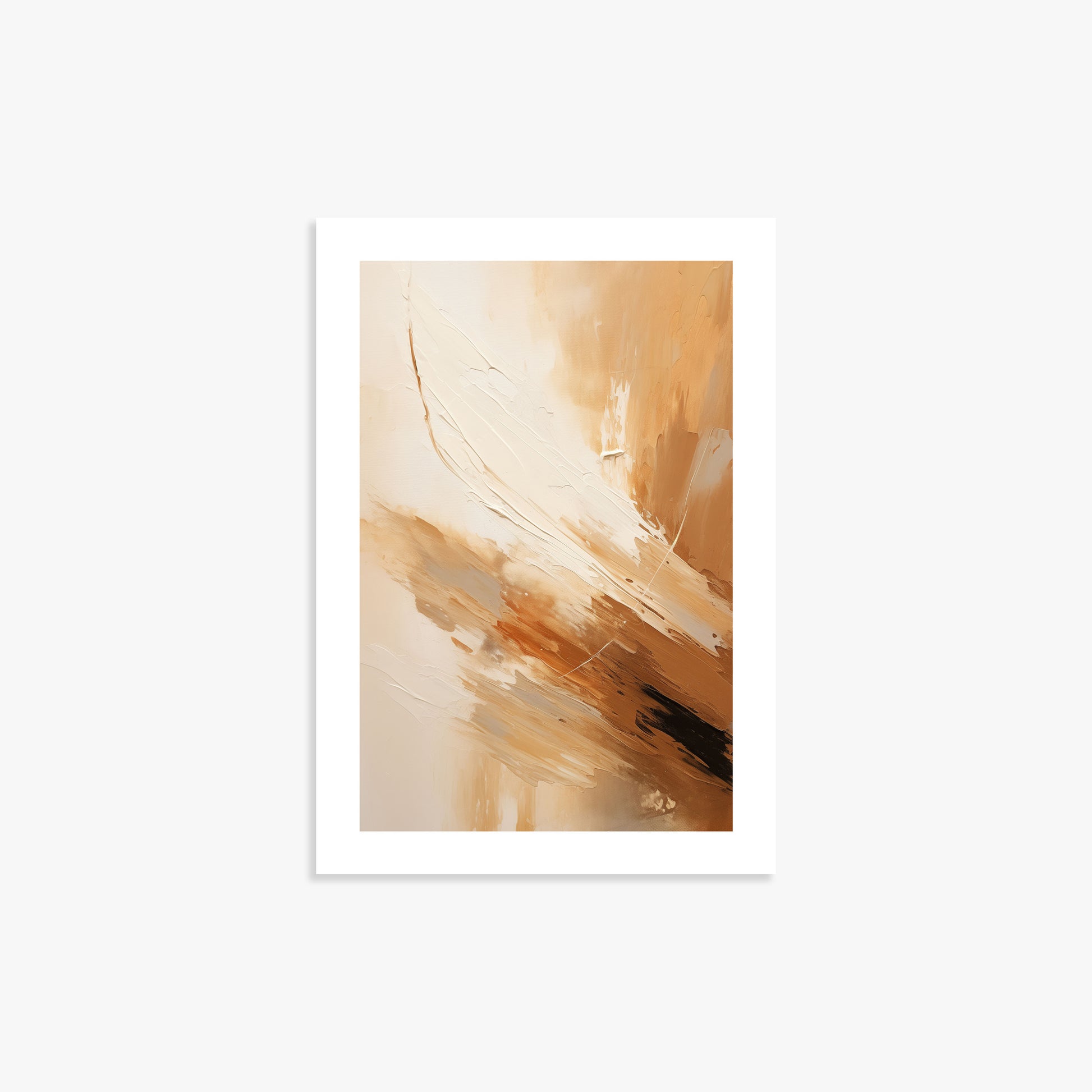 Desert Wind Abstract, 21x30cm Poster Unframed