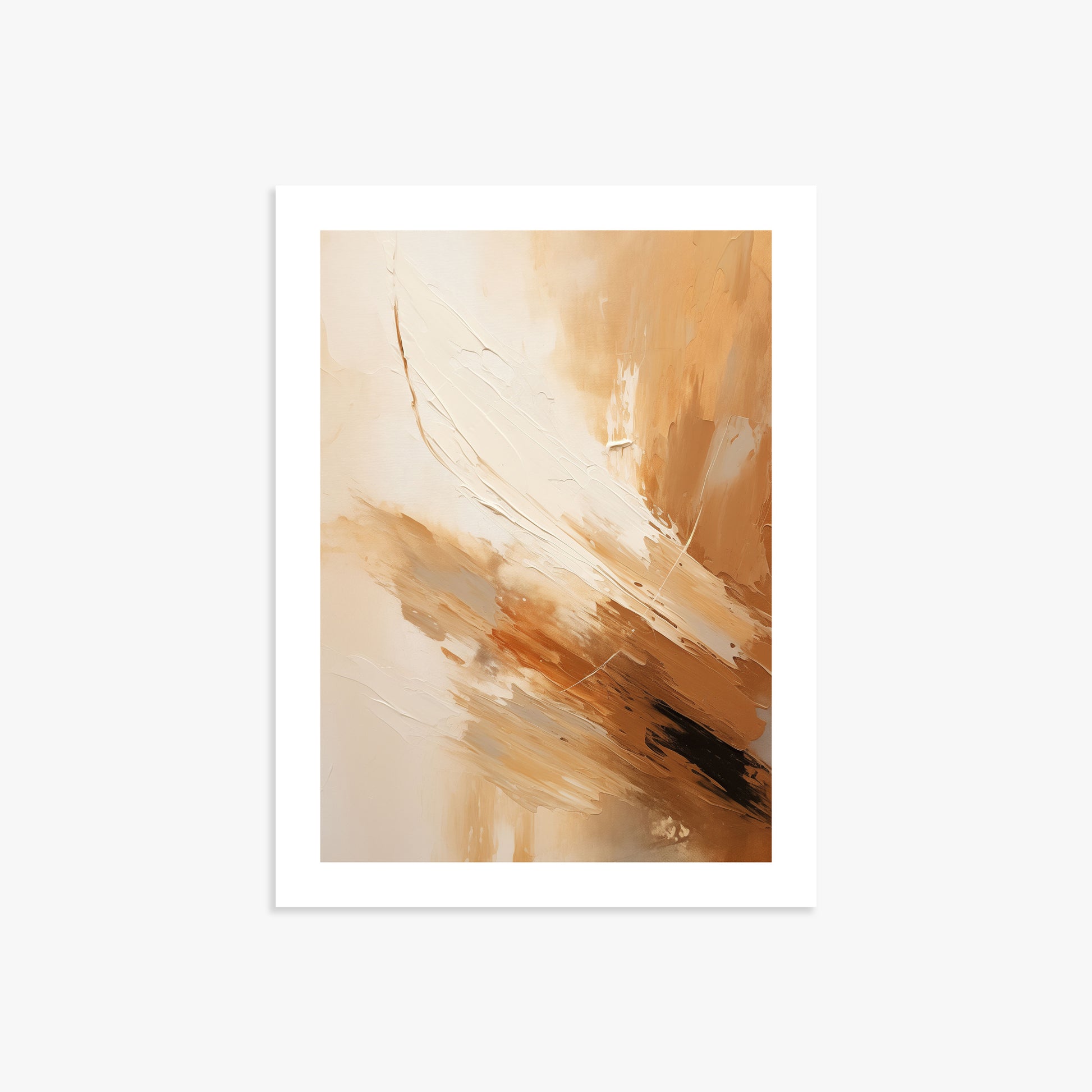 Desert Wind Abstract, 30x40cm Poster Unframed