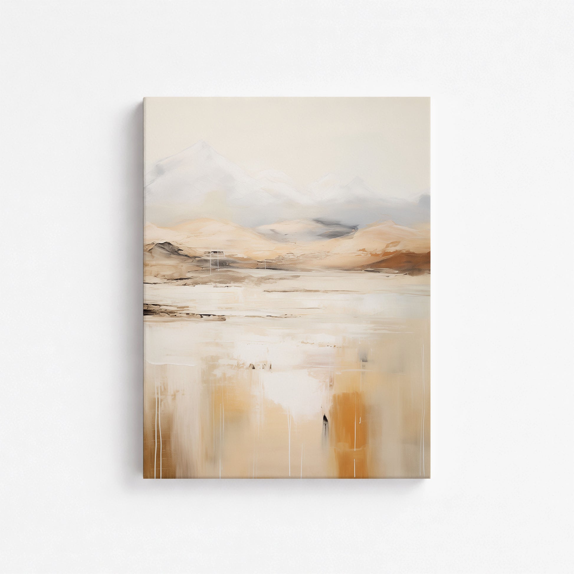Reflected Dunes, 30x40cm Satin Canvas Poster