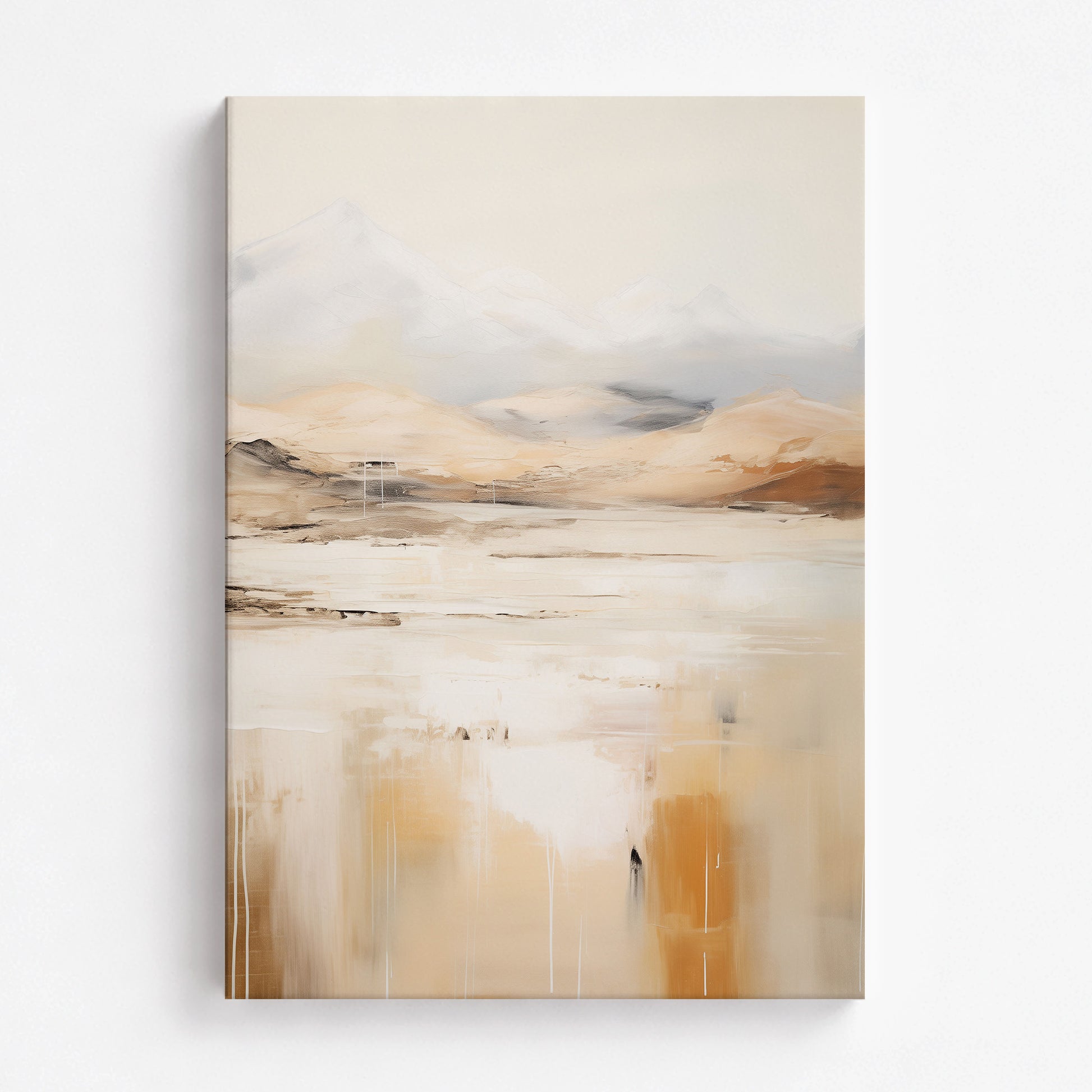 Reflected Dunes, 70x100cm Satin Canvas Poster