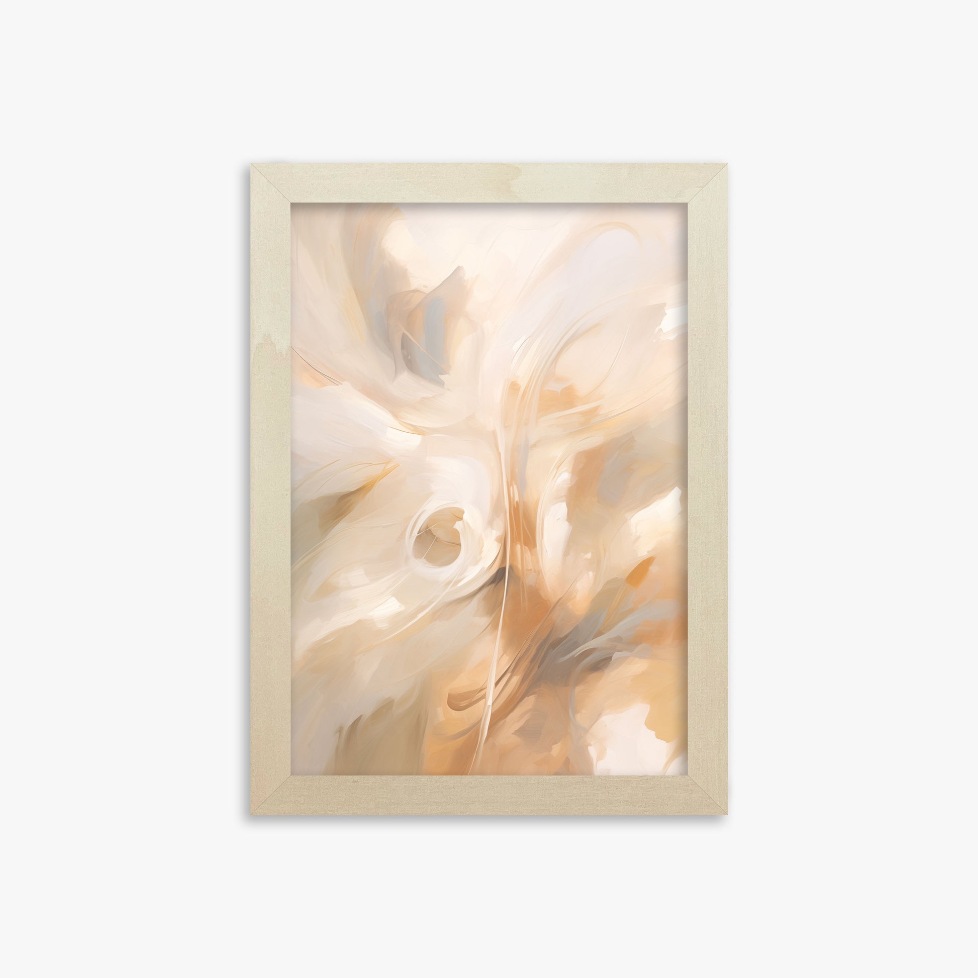 Whispering Currents, 21x30cm Framed Poster With Lime Wood Frame