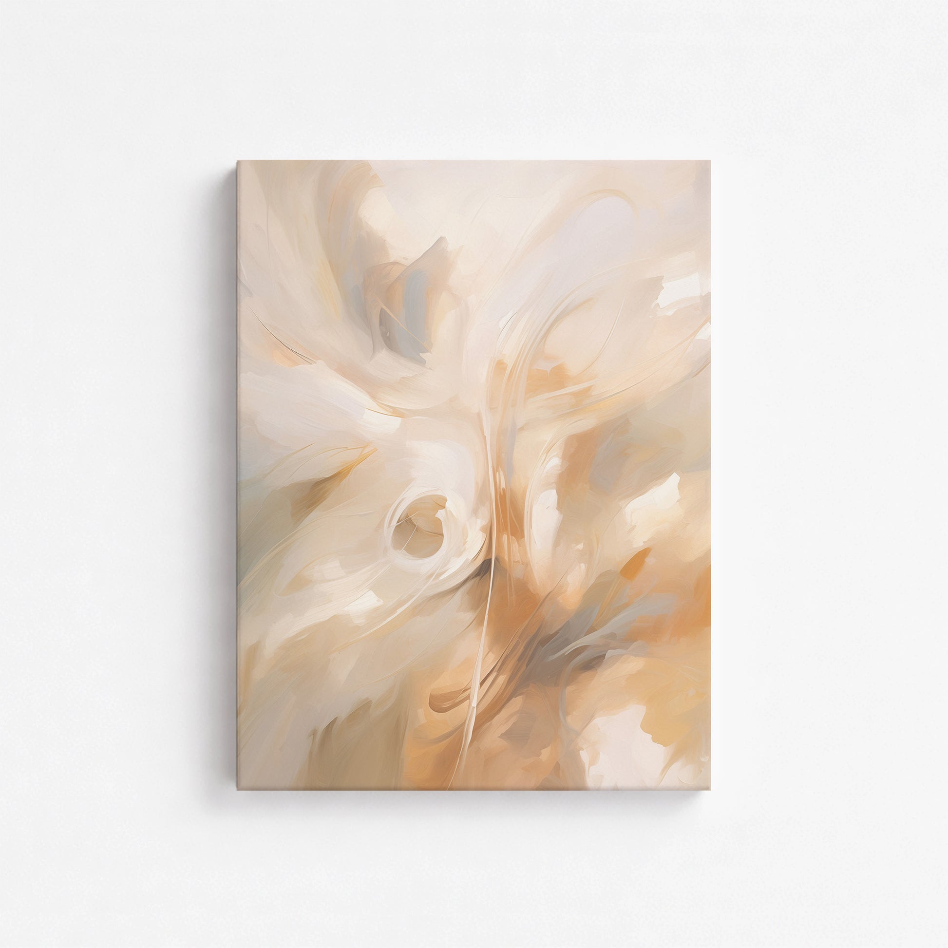 Whispering Currents, 30x40cm Satin Canvas Poster