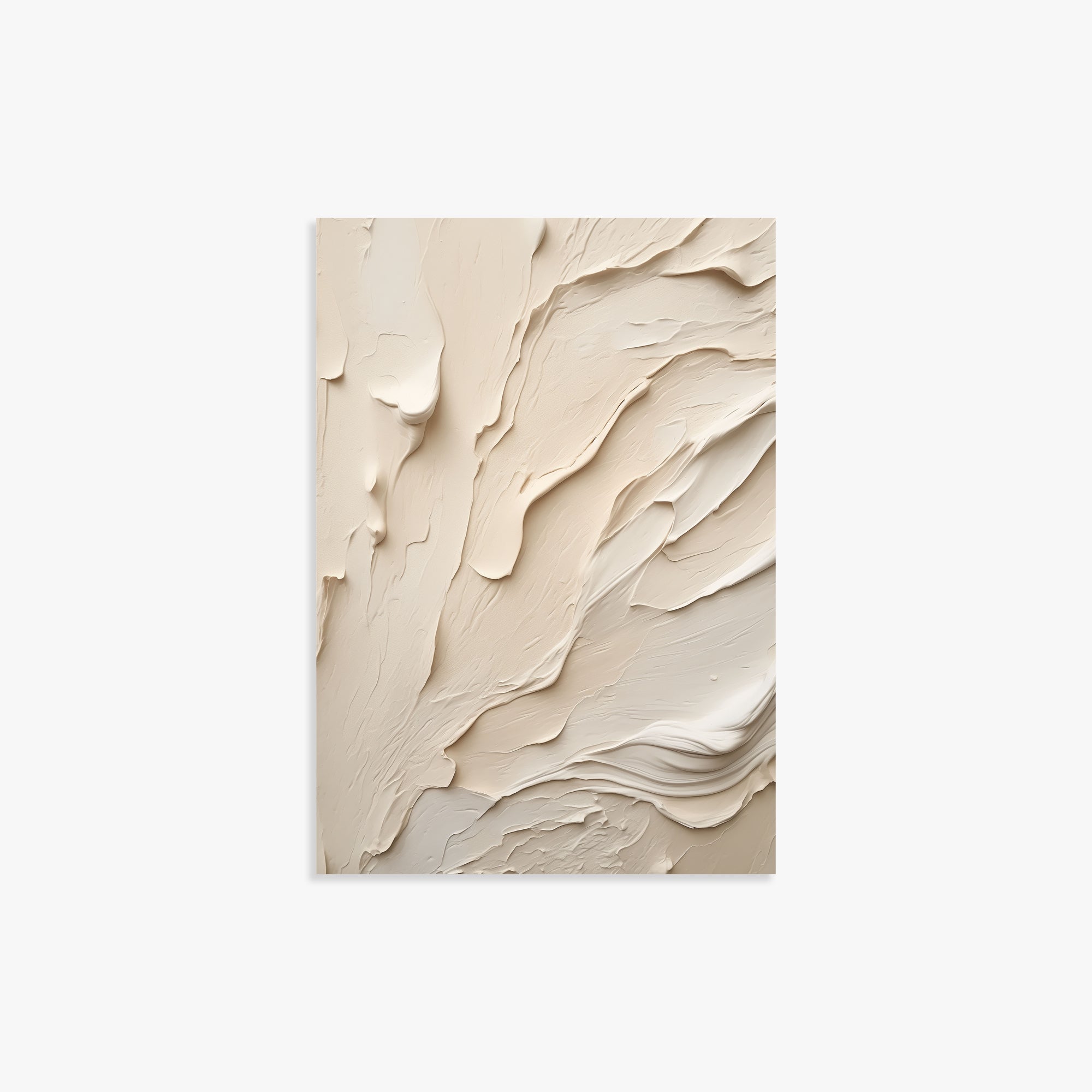 Creamy Cascade, 21x30cm Poster Unframed
