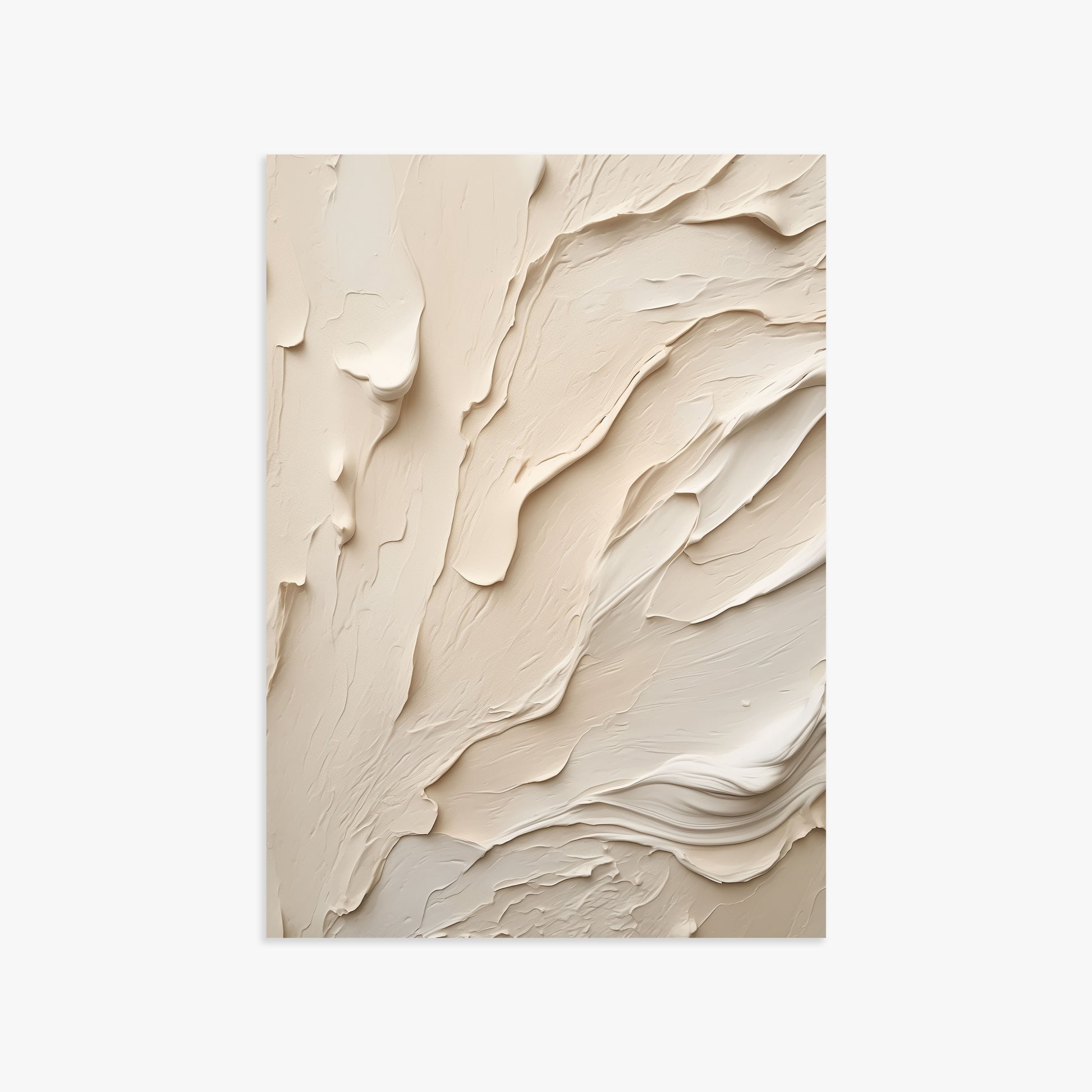 Creamy Cascade, 50x70cm Poster Unframed