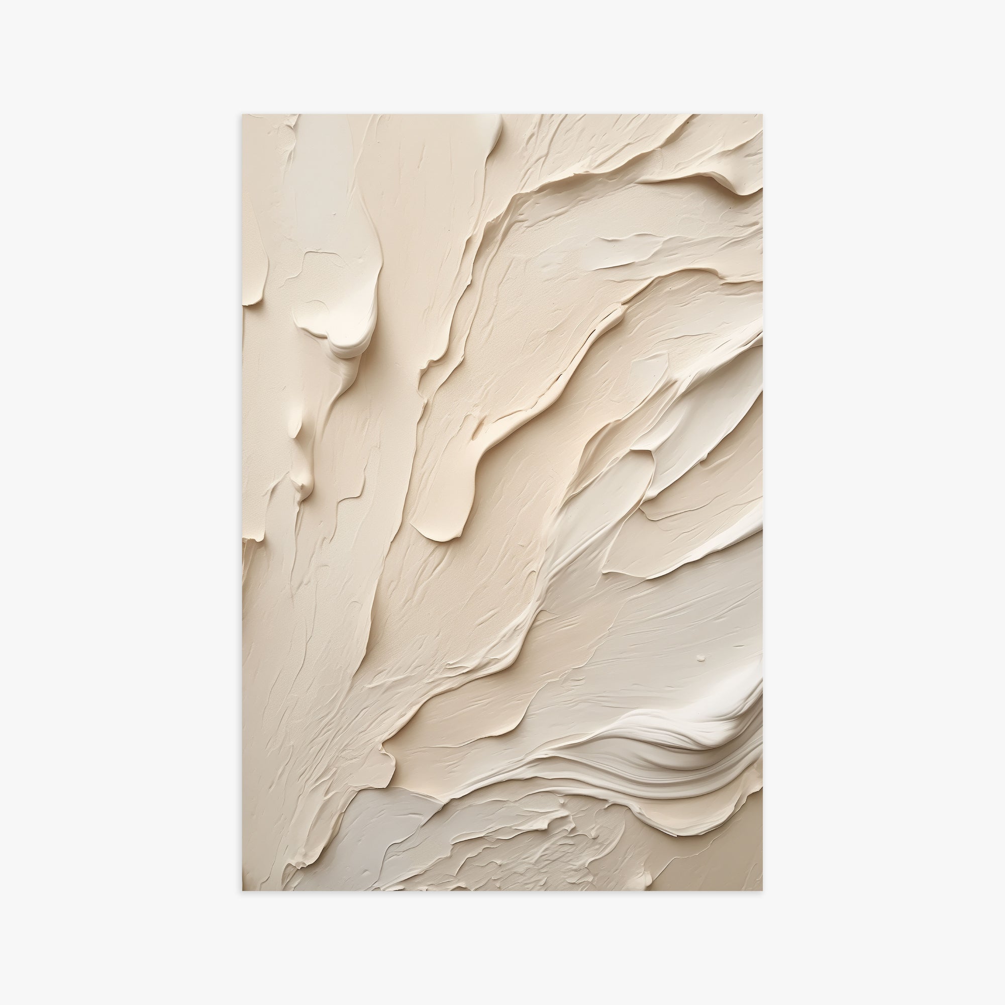 Creamy Cascade, 61x91cm Poster Unframed