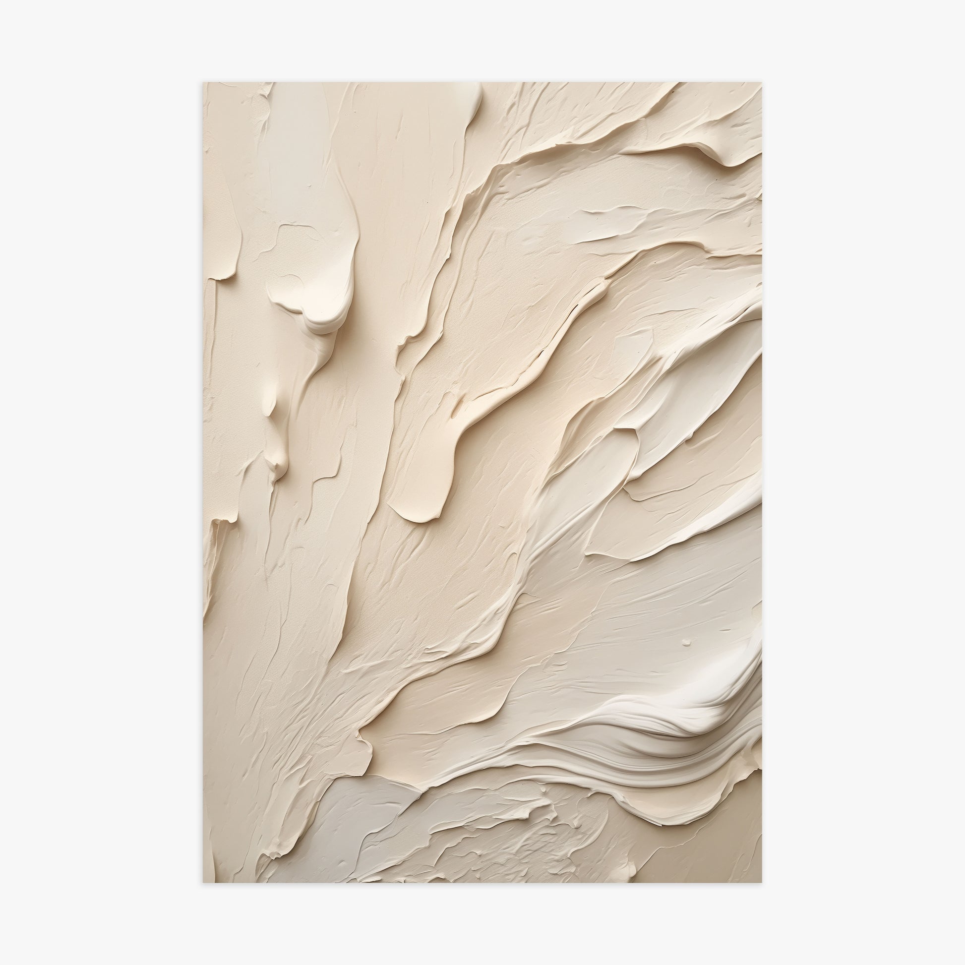 Creamy Cascade, 70x100cm Poster Unframed