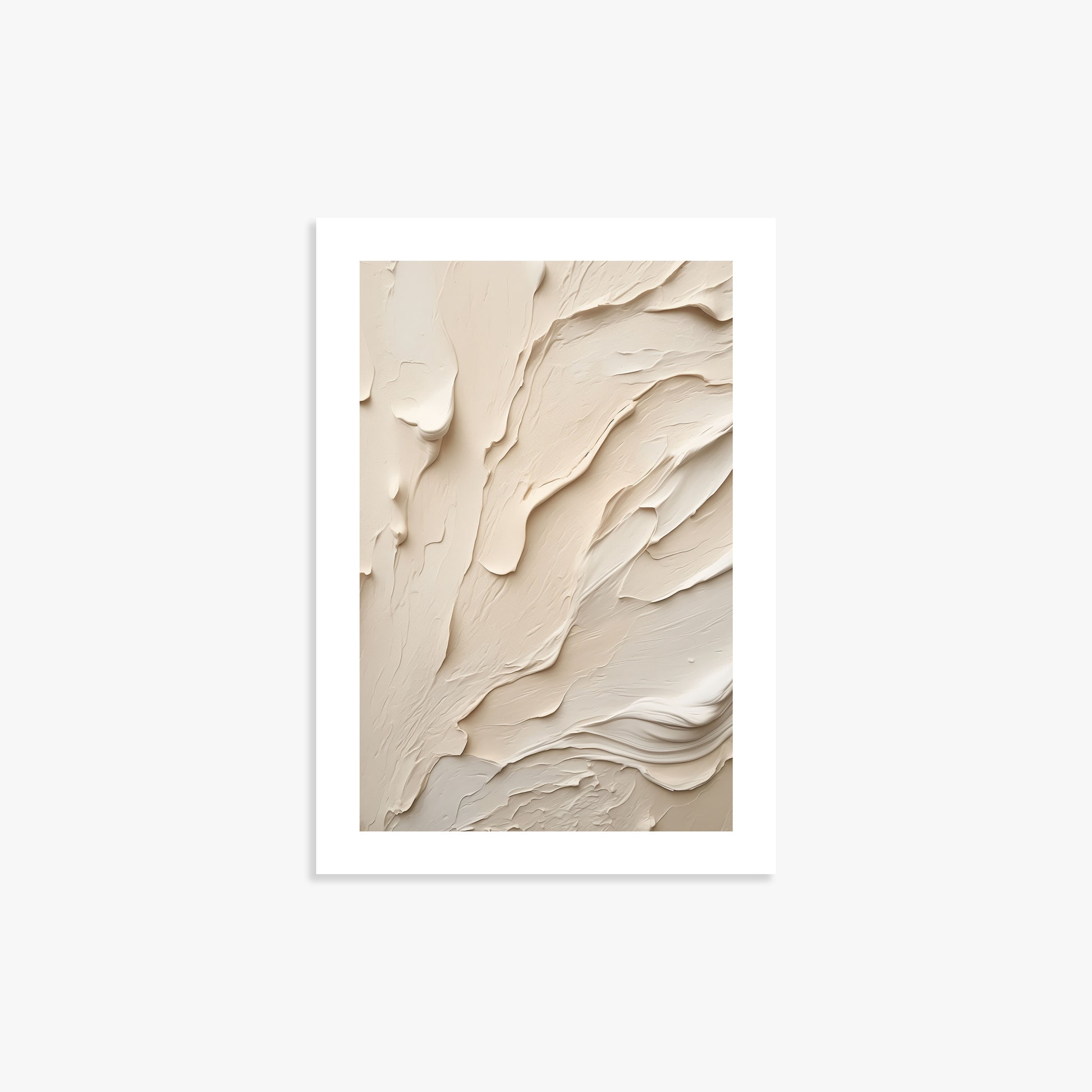 Creamy Cascade, 21x30cm Printed Poster