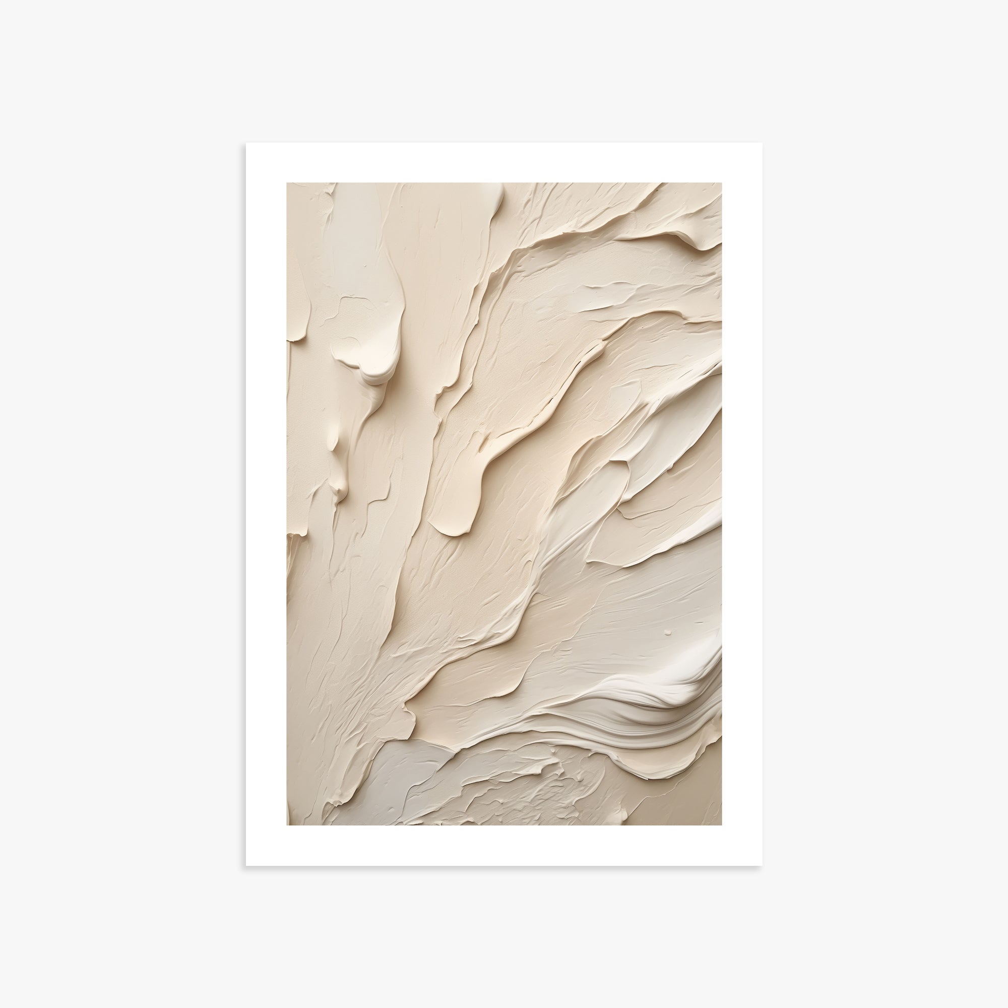 Creamy Cascade, 50x70cm Printed Poster