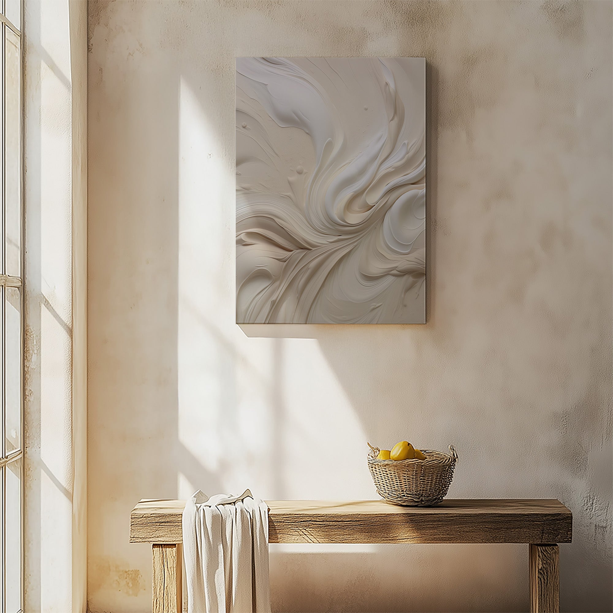 Ivory Swirl Symphony
