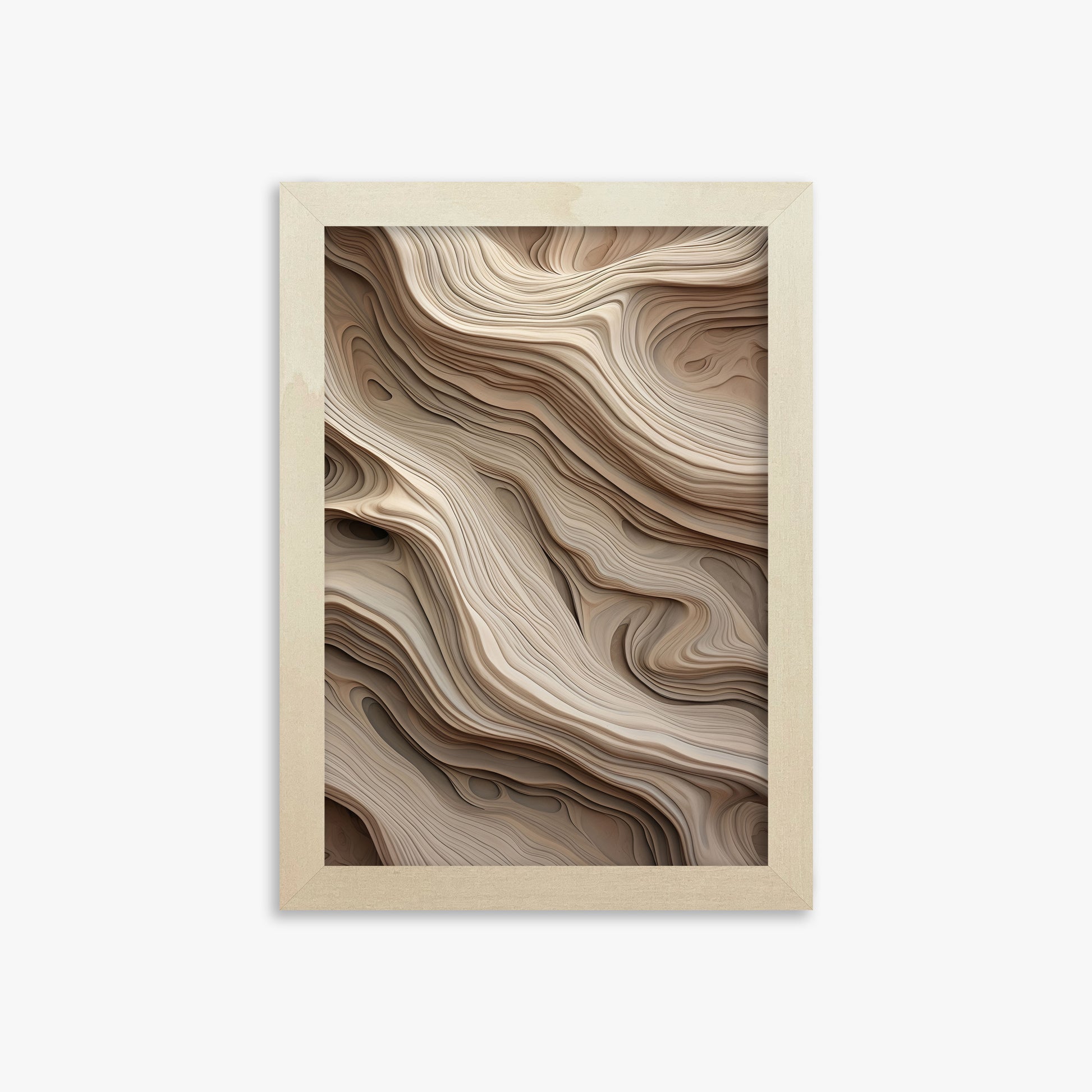Whispers of Sandstone, 21x30cm Framed Poster With Lime Wood Frame