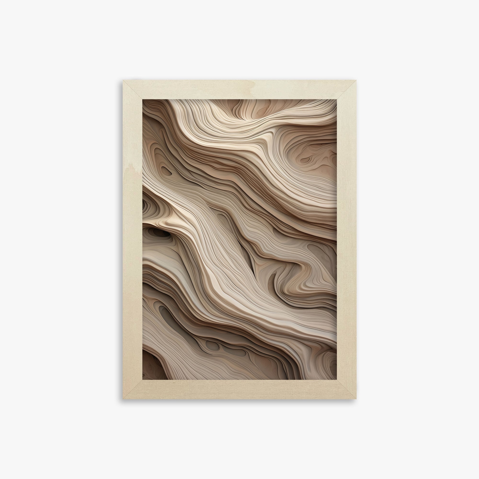 Whispers of Sandstone, 21x30cm Framed Poster With Lime Wood Frame