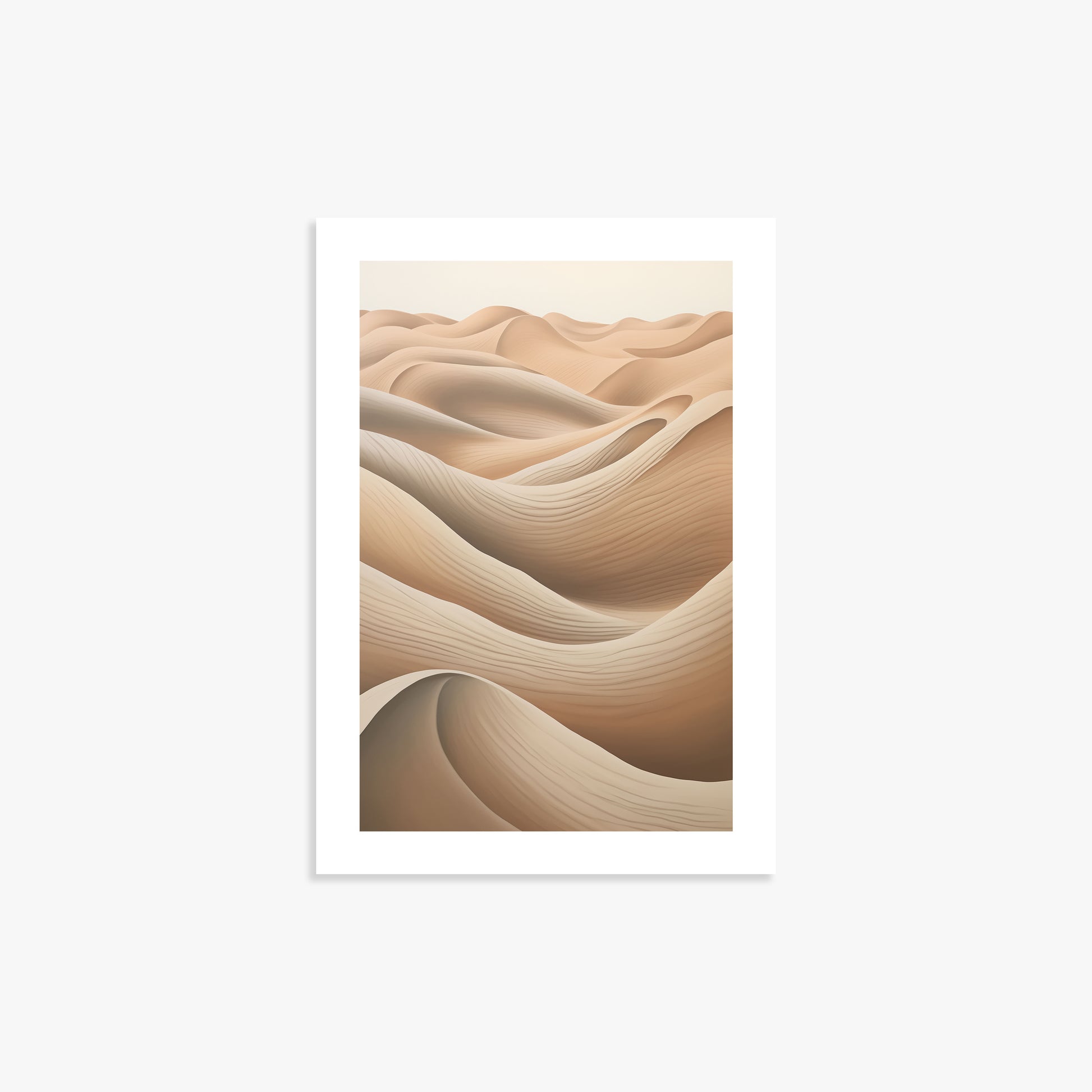 Sahara Waves, 21x30cm Poster Unframed
