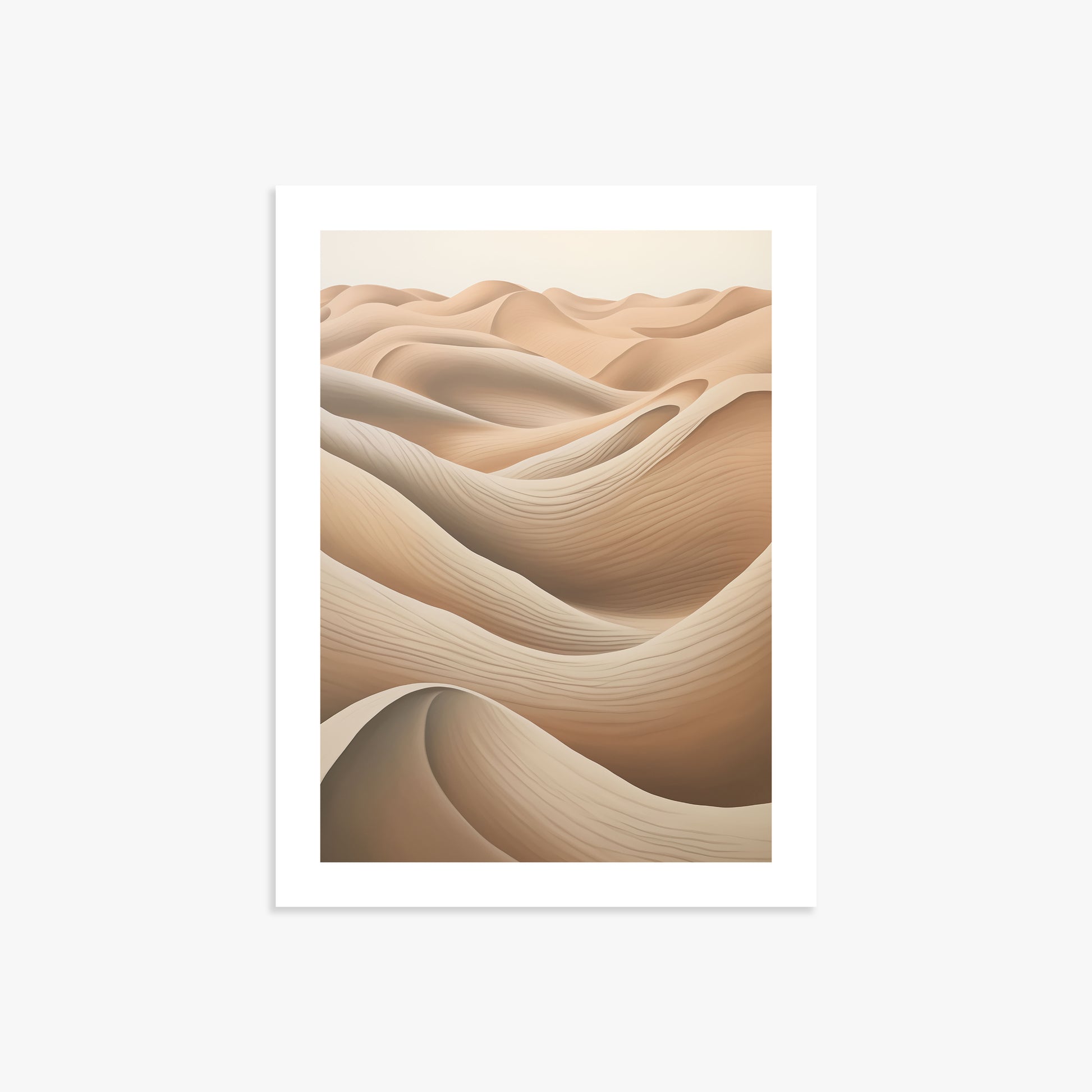 Sahara Waves, 30x40cm Poster Unframed