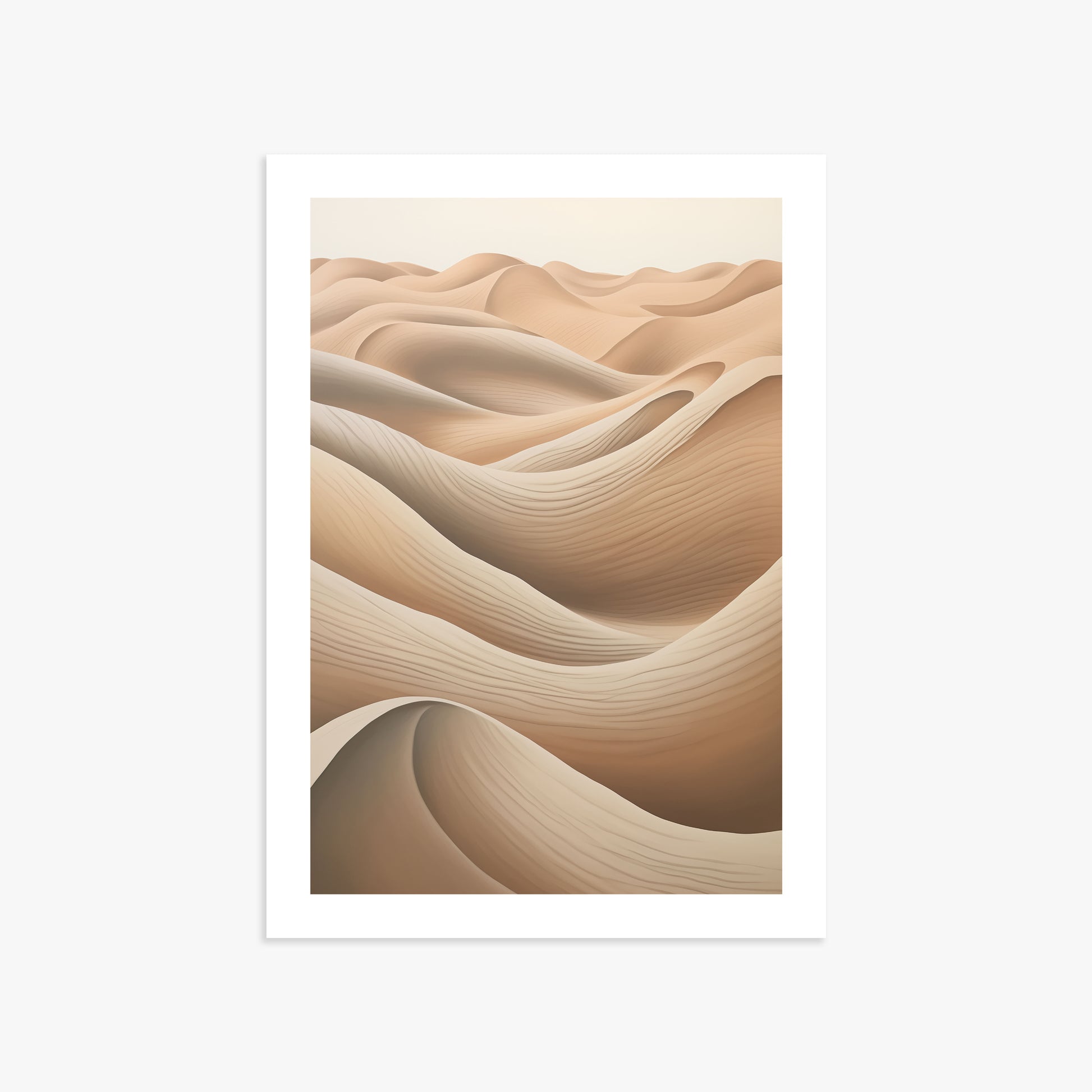 Sahara Waves, 50x70cm Poster Unframed