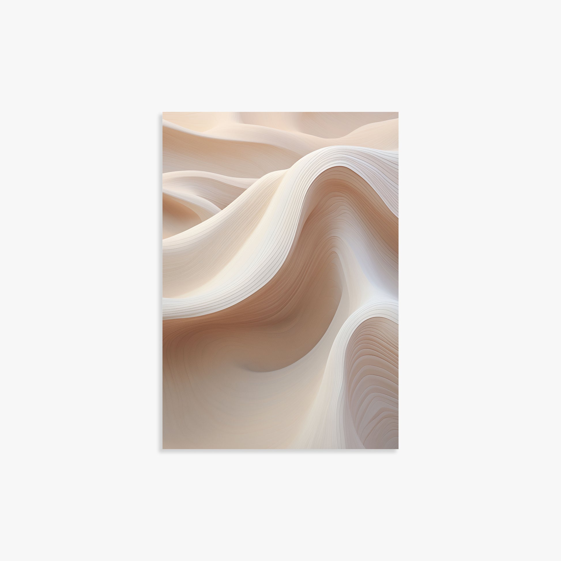 Sand Dunes Symphony, 21x30cm Poster Unframed