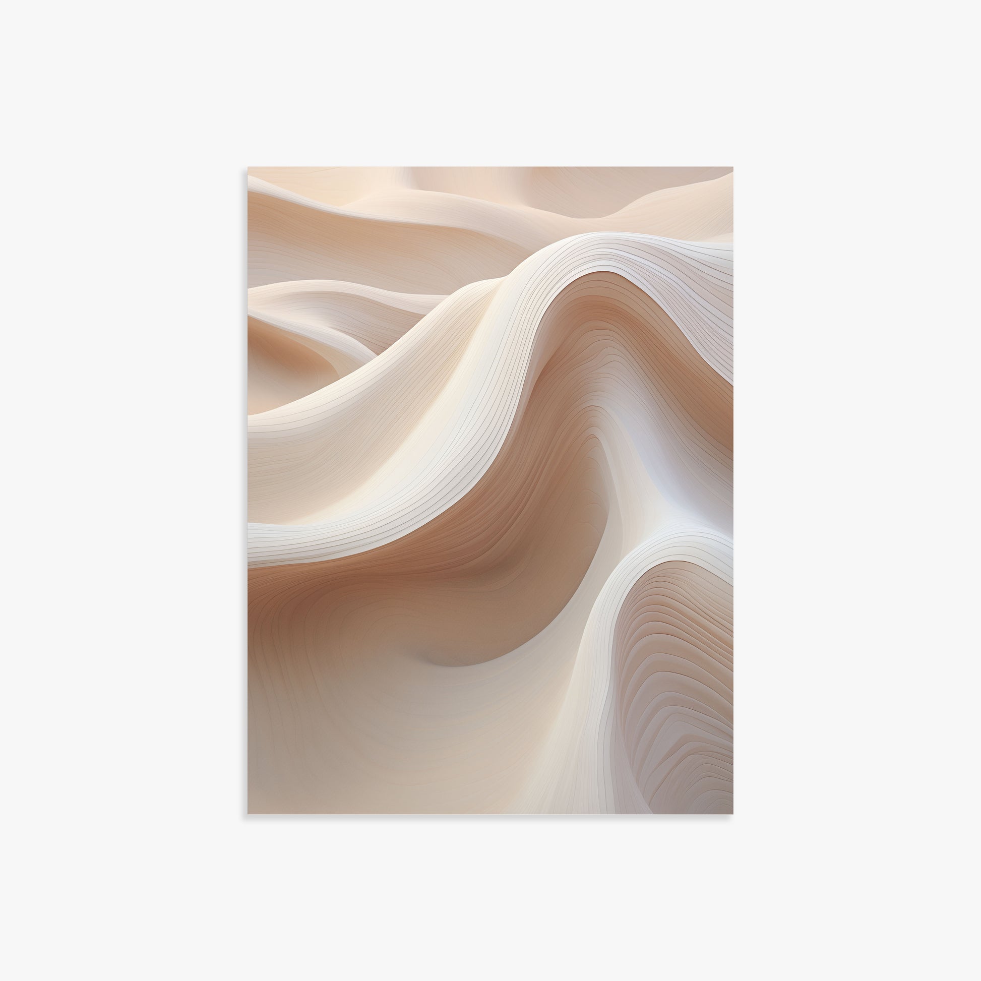 Sand Dunes Symphony, 30x40cm Poster Unframed