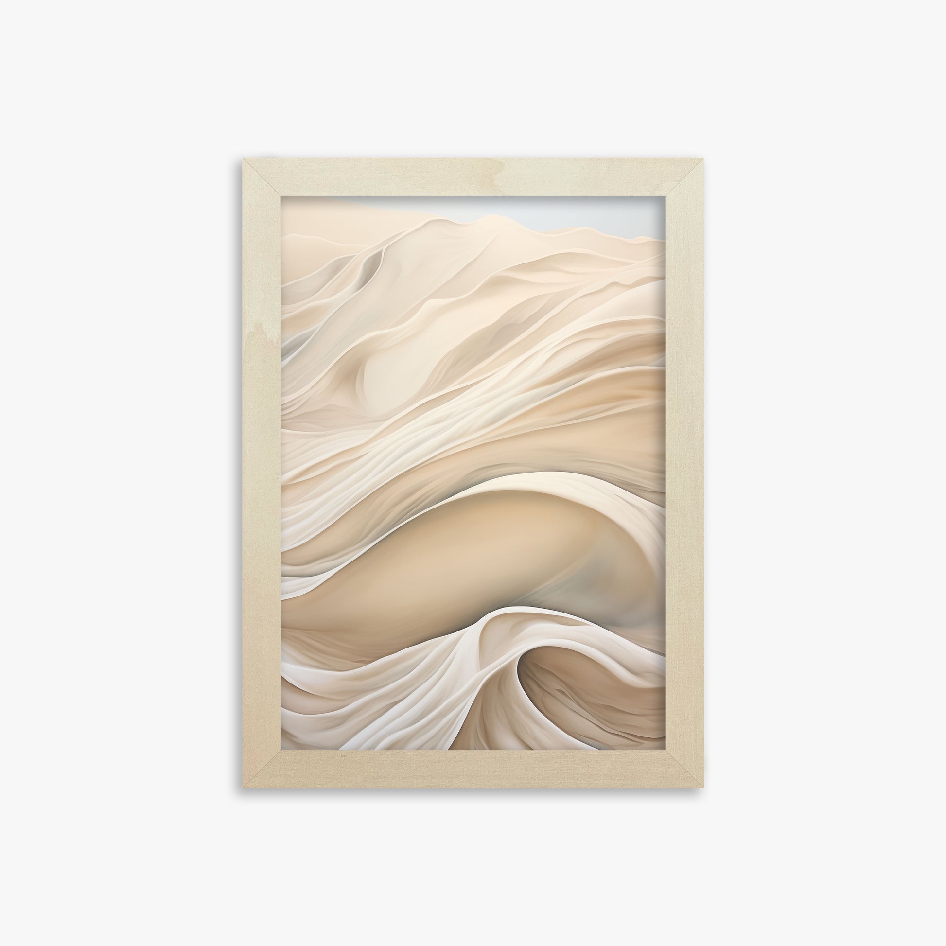 Veiled Horizons, 21x30cm Framed Poster With Lime Wood Frame