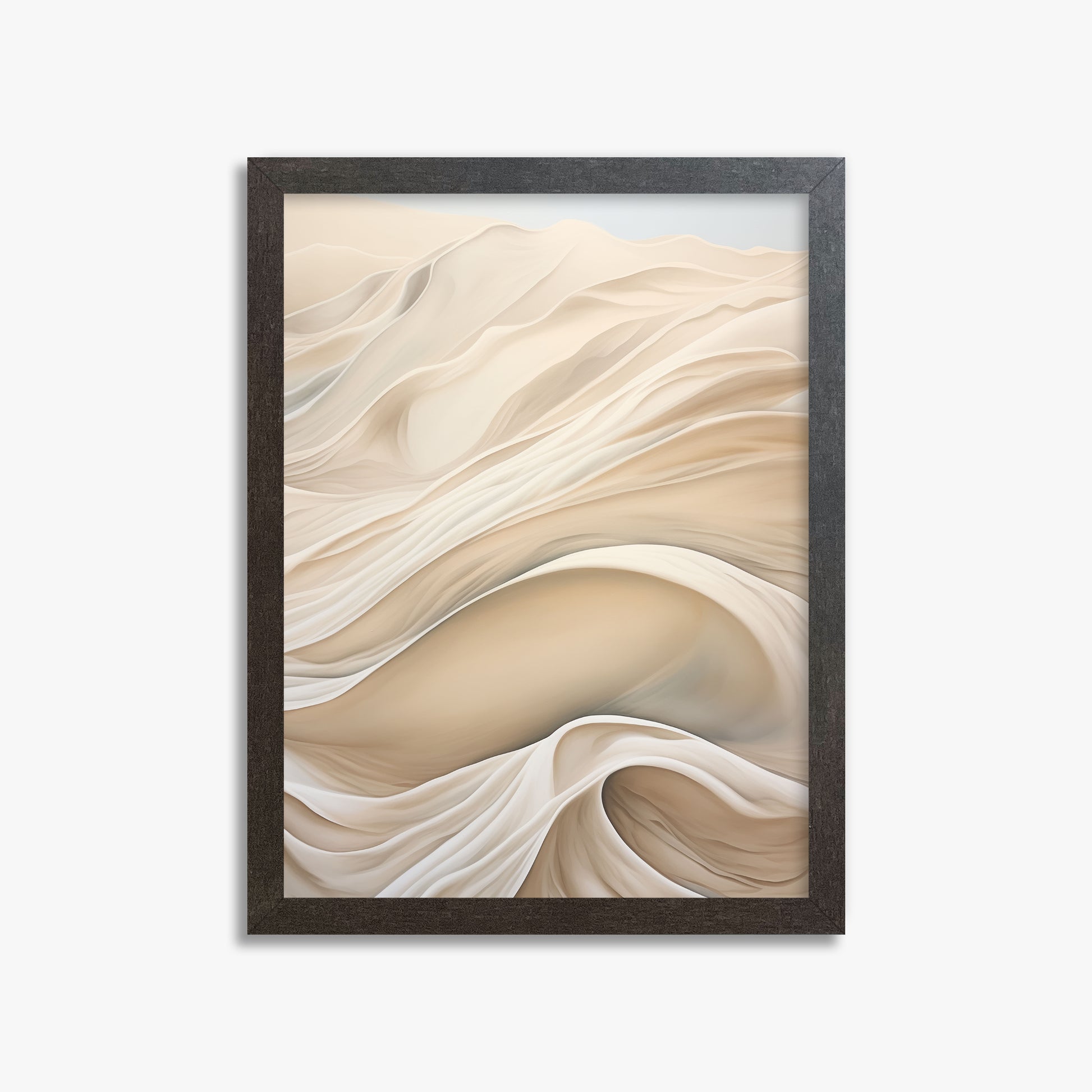 Veiled Horizons, 30x40cm Framed Poster With Espresso Frame