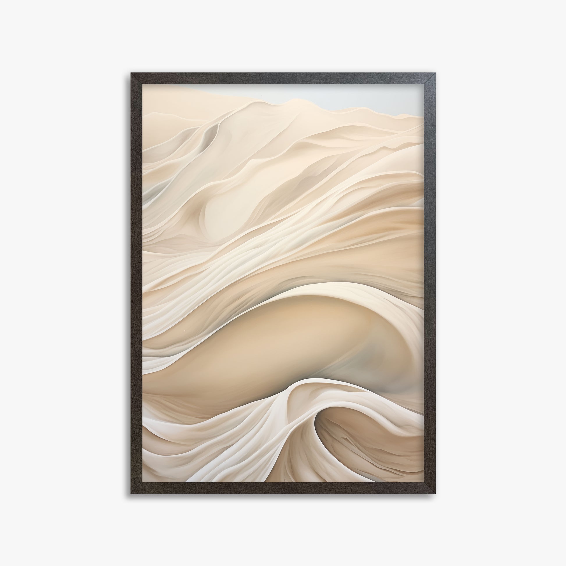 Veiled Horizons, 50x70cm Framed Poster With Espresso Frame