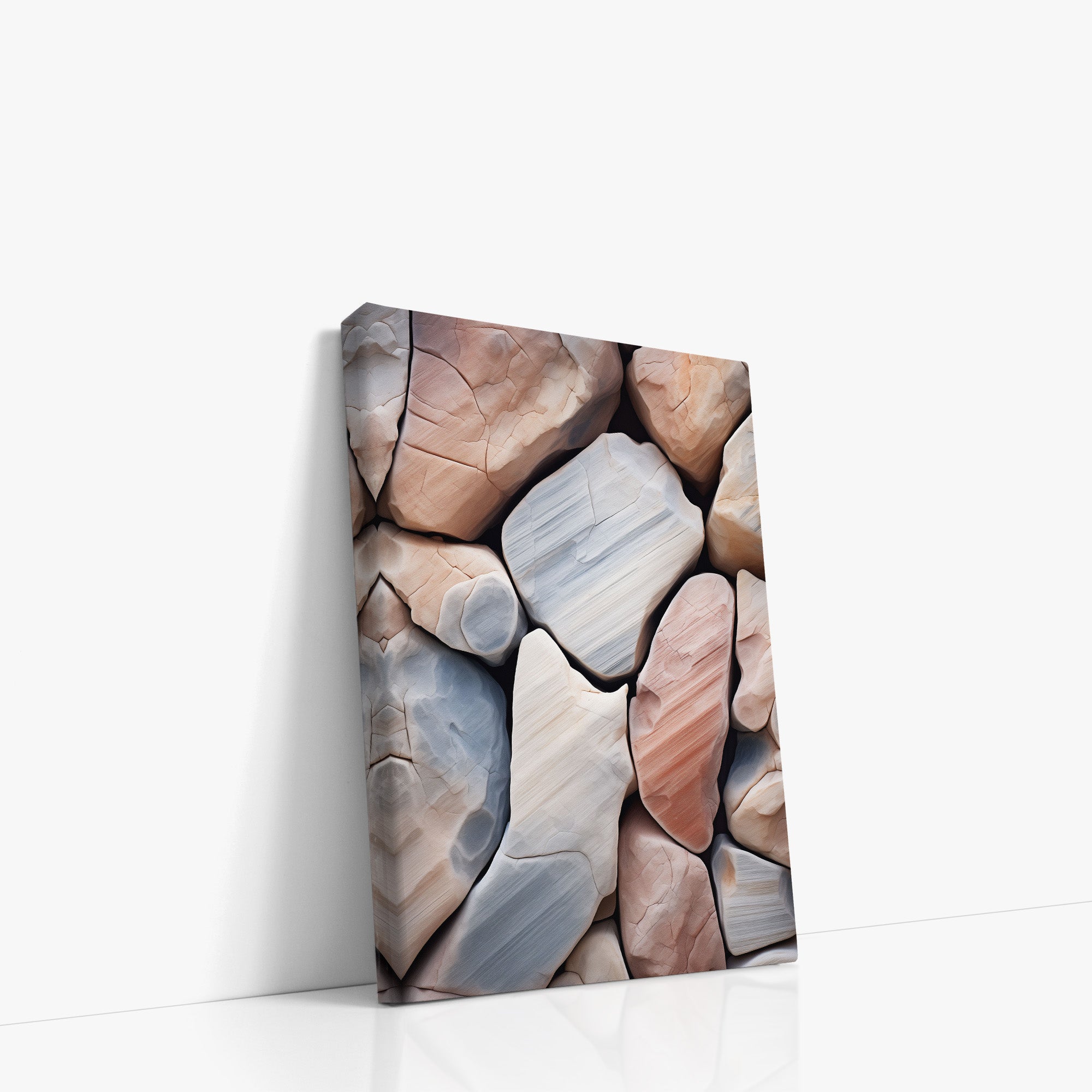 Mosaik aus Küstenkieseln