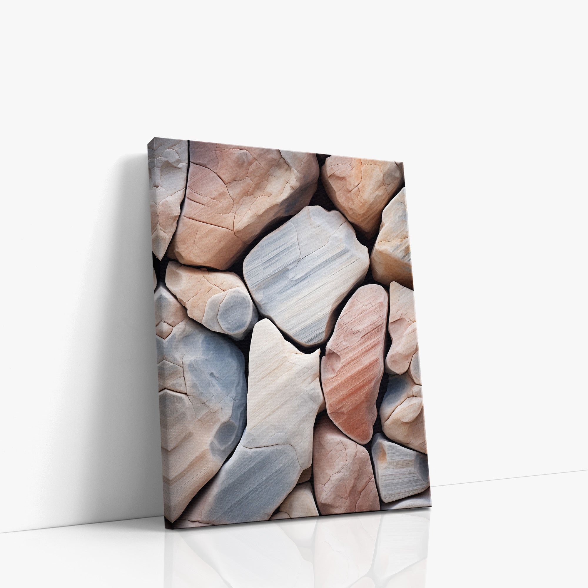 Mosaik aus Küstenkieseln