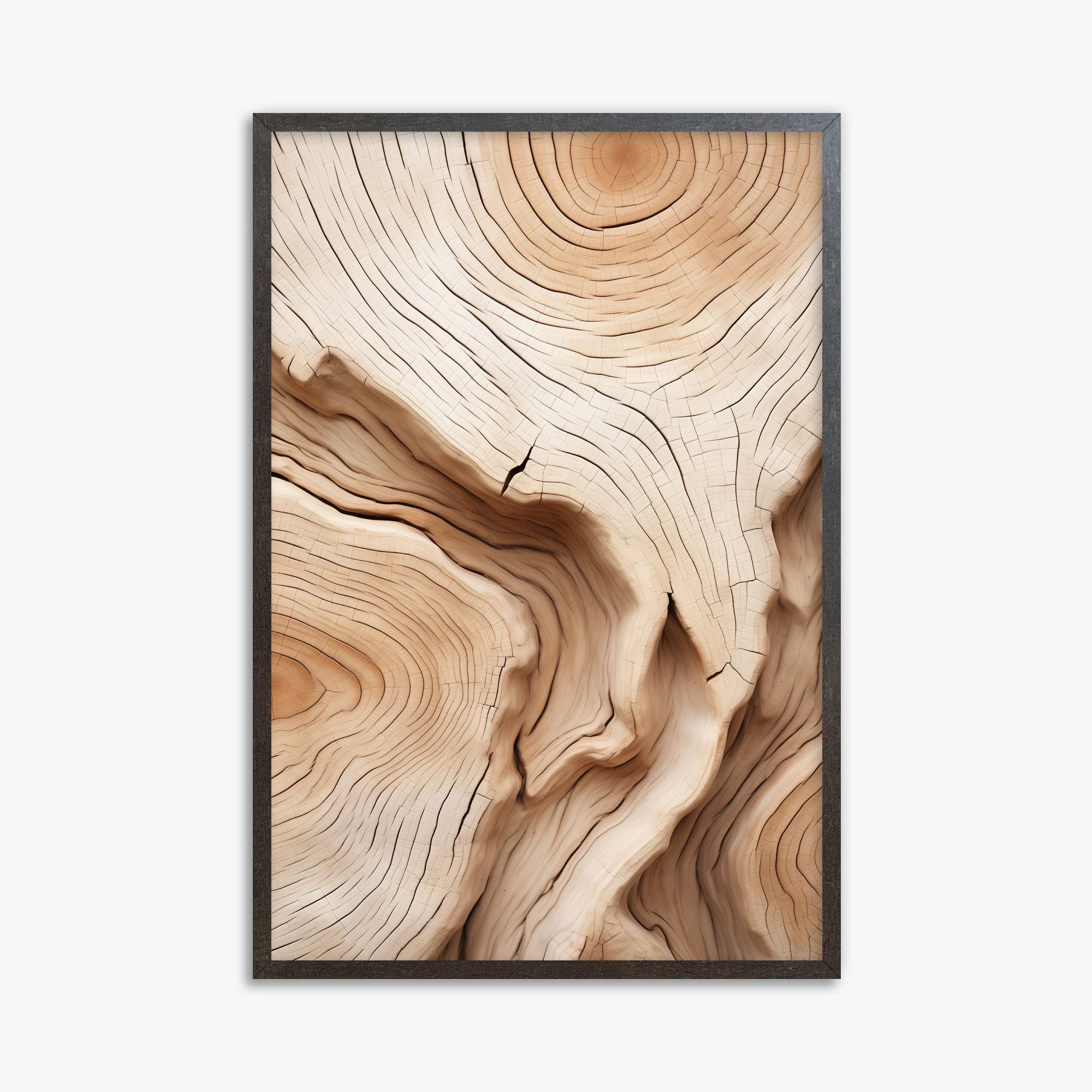 Timber Echo, 61x91cm Framed Poster With Espresso Frame