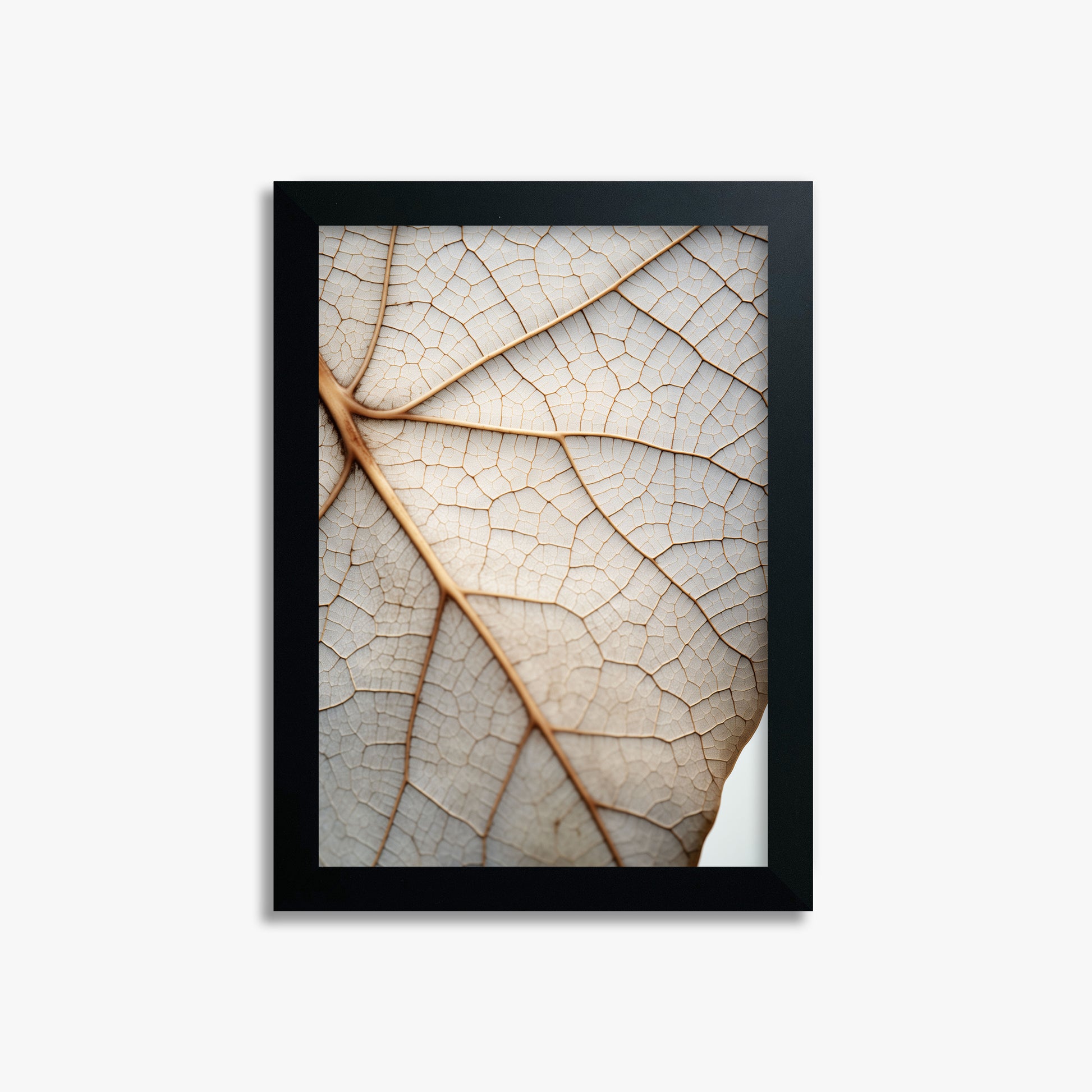 Veins of Nature, 21x30cm Framed Poster With Black Frame