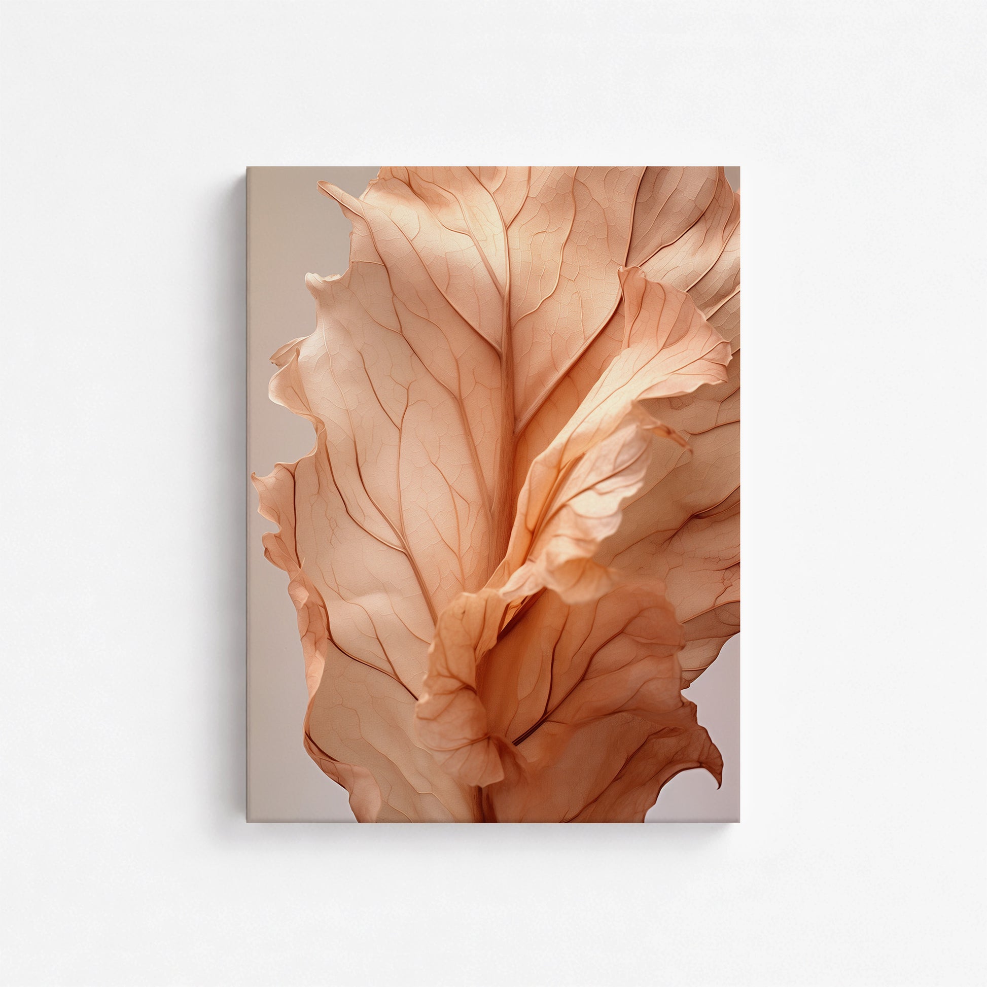 Sunset Petals, 30x40cm Satin Canvas Poster
