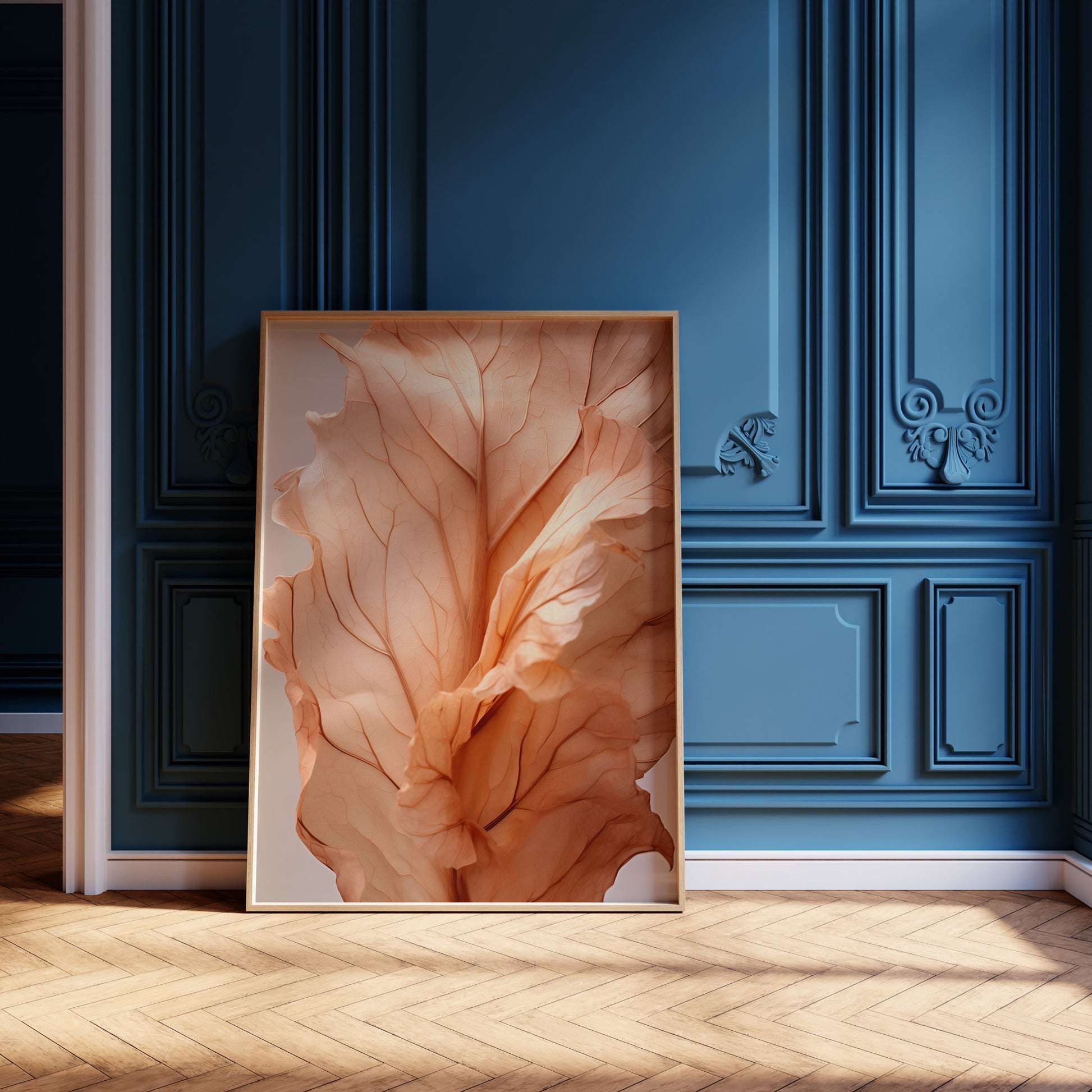 Design Concept No. 12 for Sunset Petals Modern Poster Art