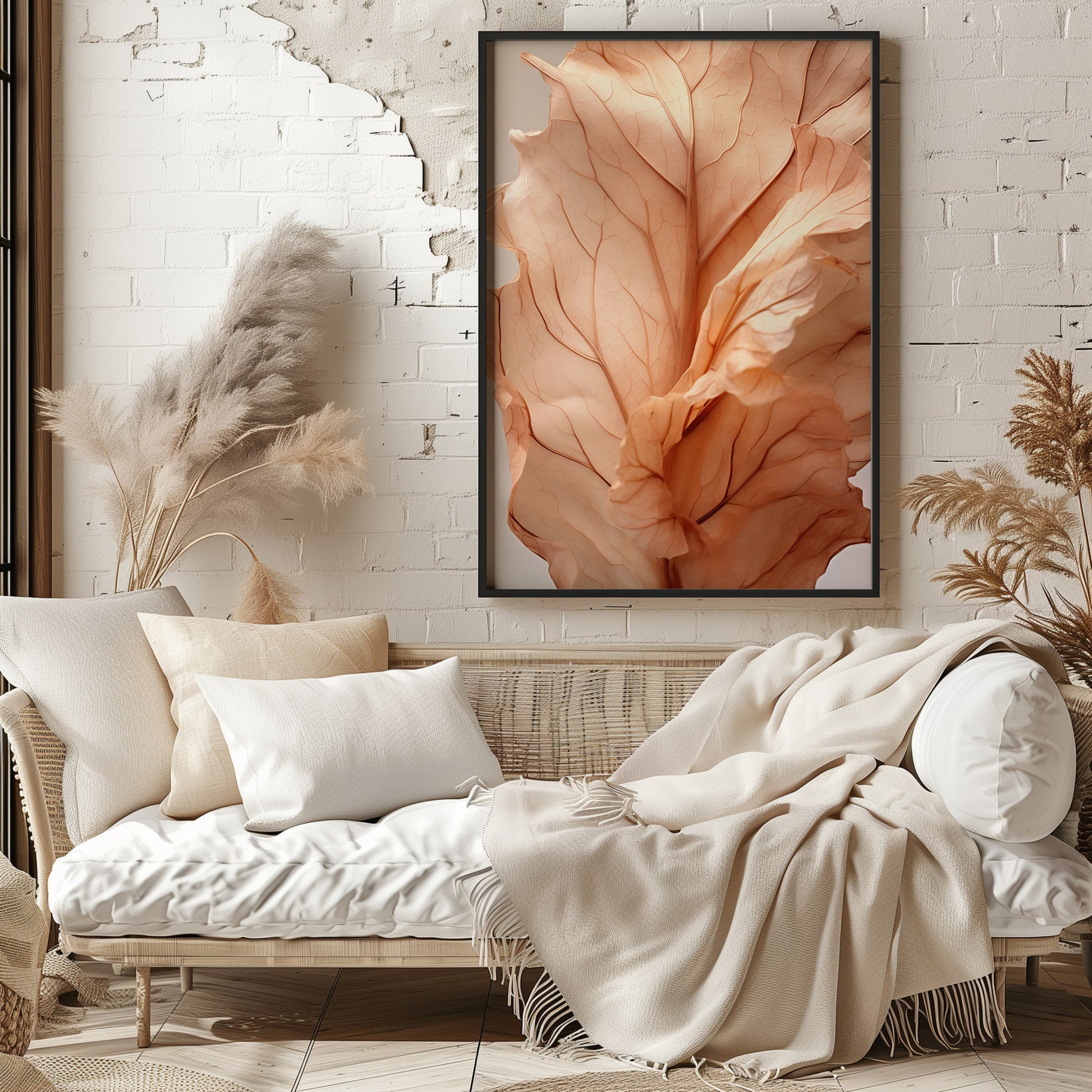 Design Concept No. 29 for Sunset Petals Modern Poster Art