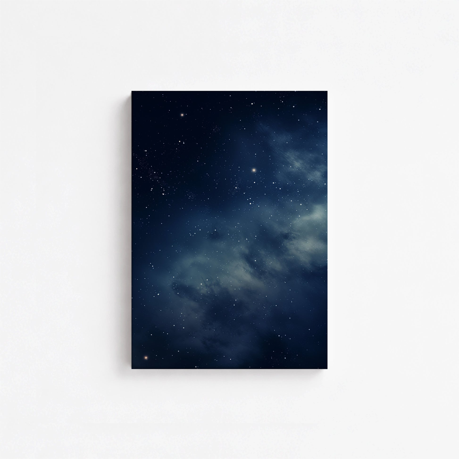 Stellar Veil, 21x30cm Satin Canvas Poster