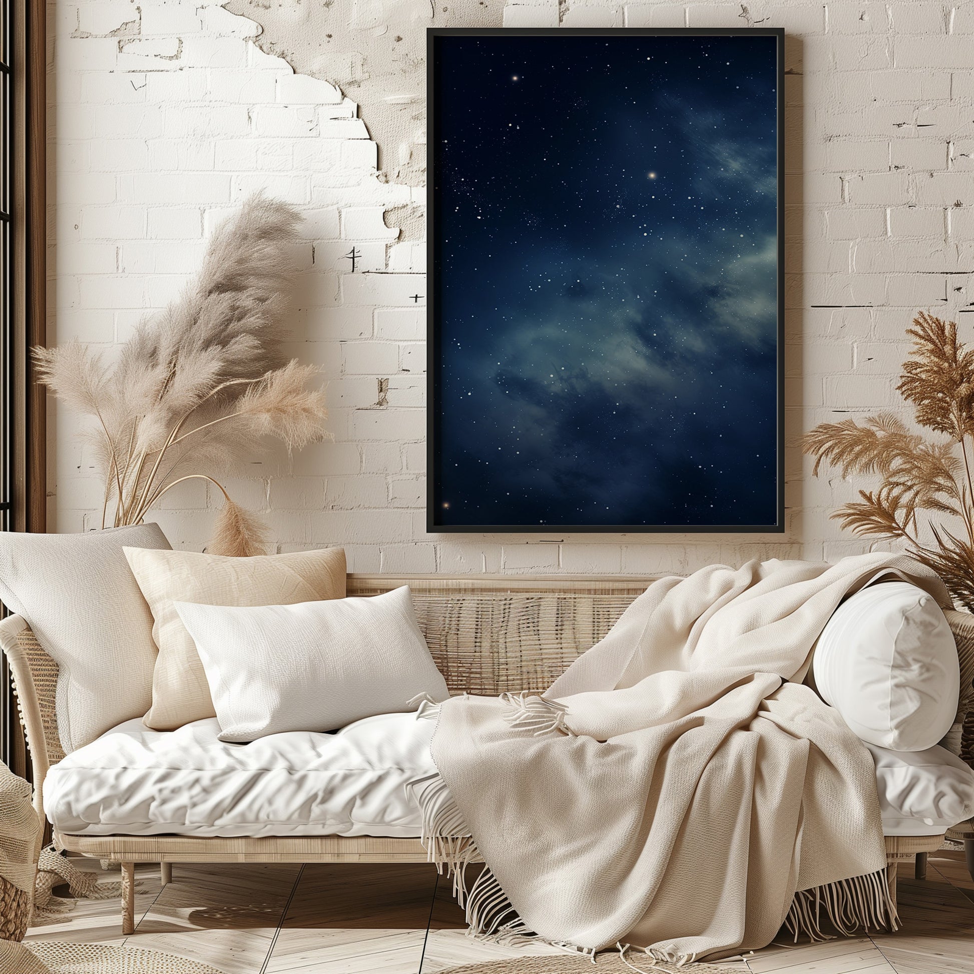 Design Concept No. 29 for Stellar Veil Modern Poster Art