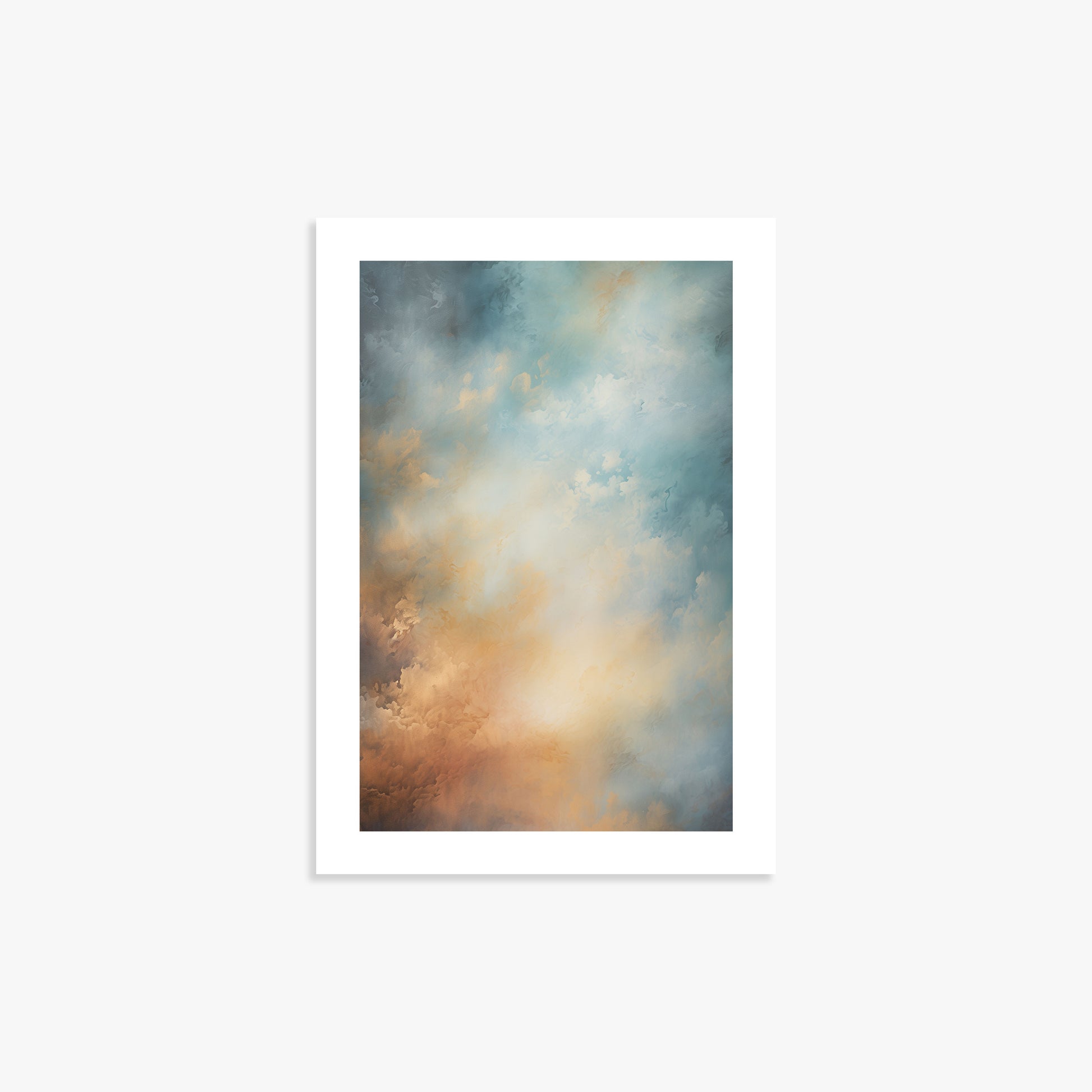 Aurora Clouds, 21x30cm Poster Unframed