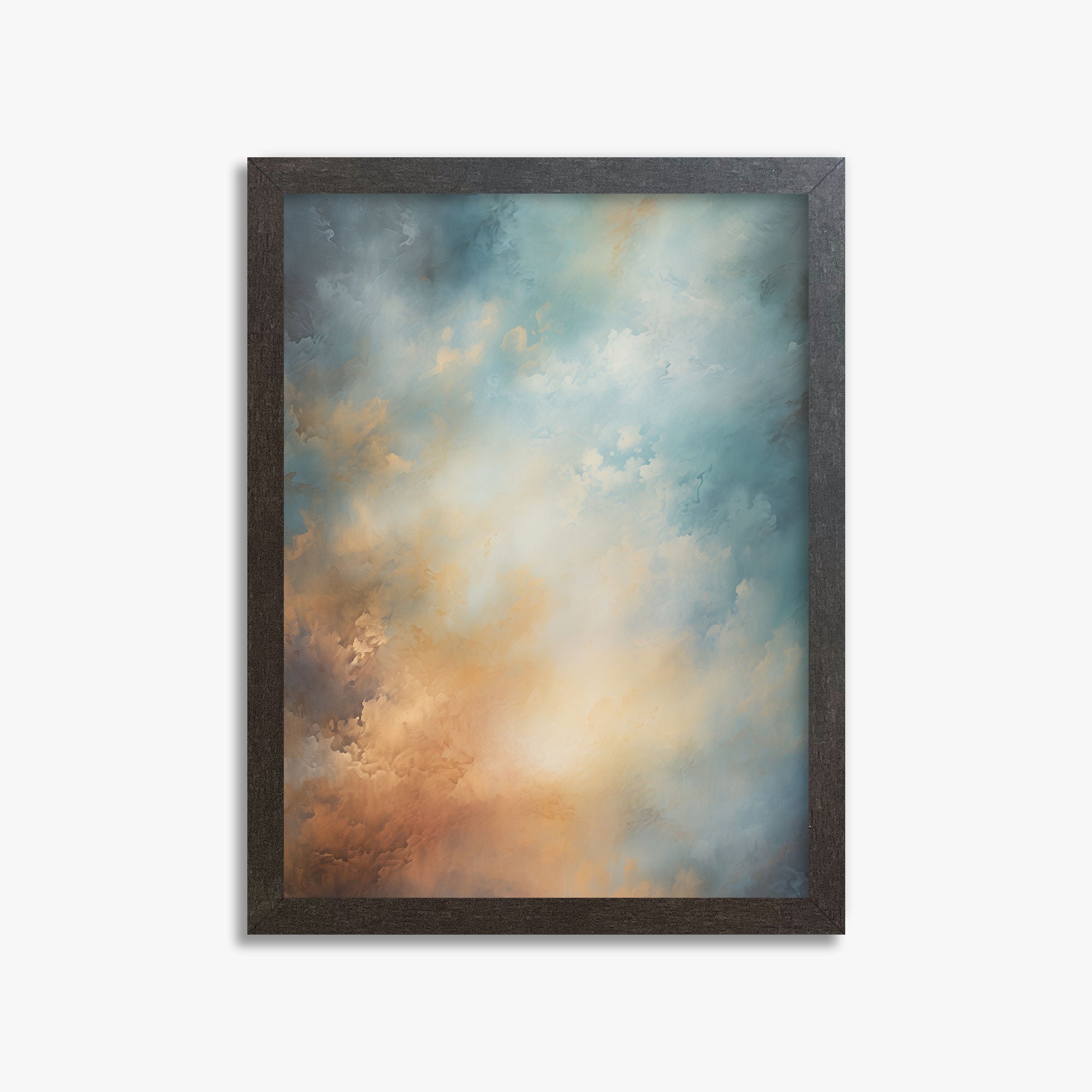 Aurora Clouds, 30x40cm Framed Poster With Espresso Frame