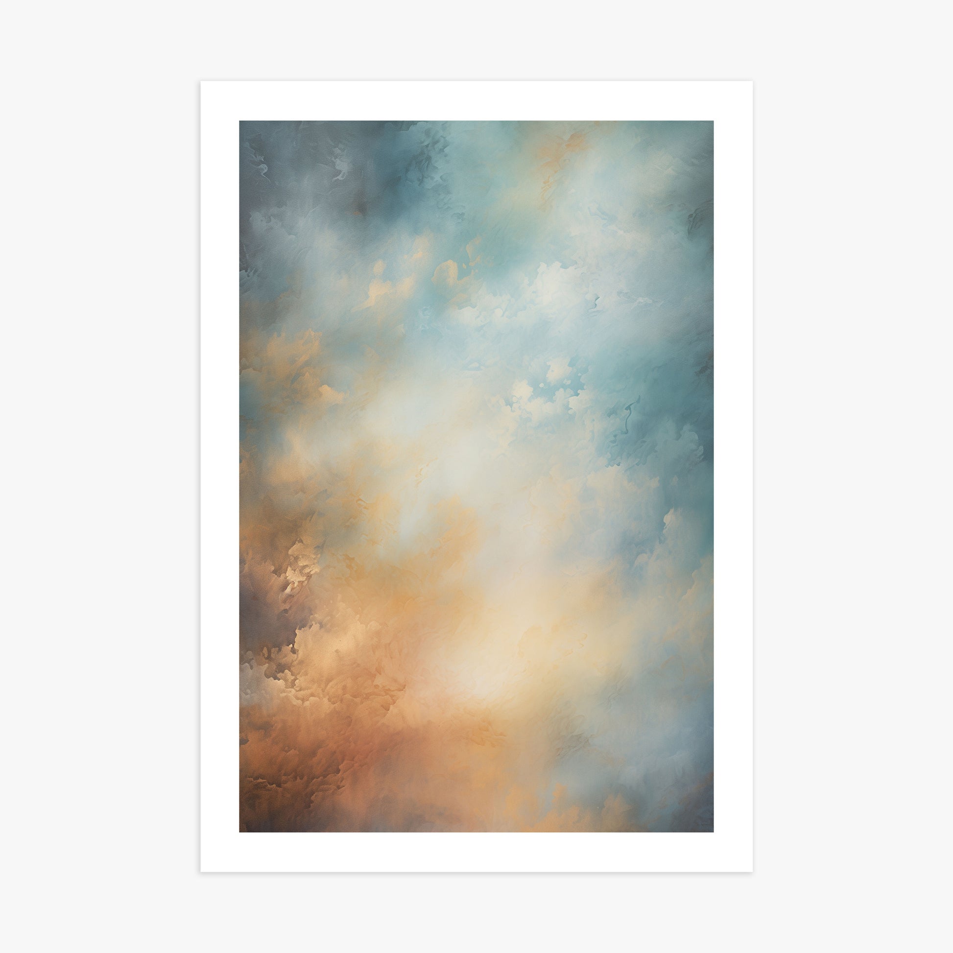 Aurora Clouds, 70x100cm Poster Unframed