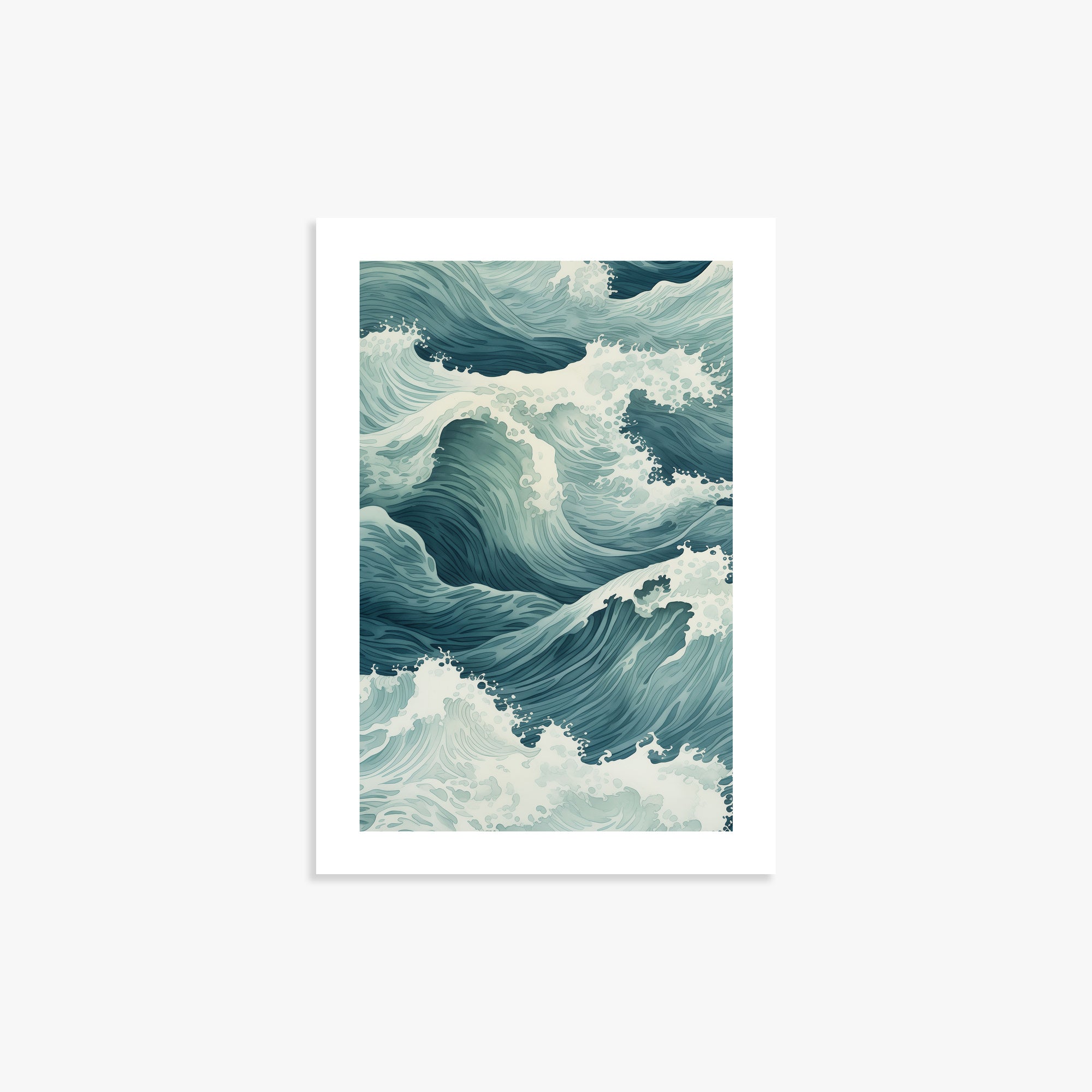 Tidal Symphony, 21x30cm Printed Poster