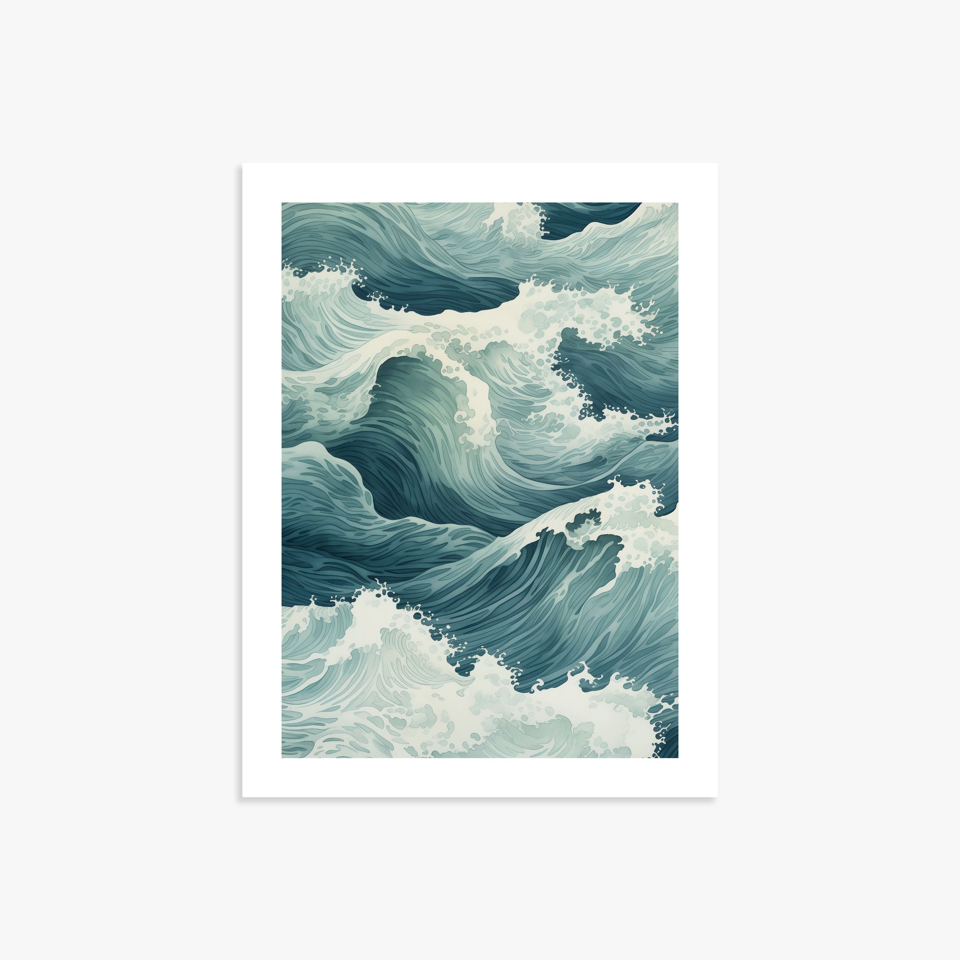 Tidal Symphony, 30x40cm Printed Poster