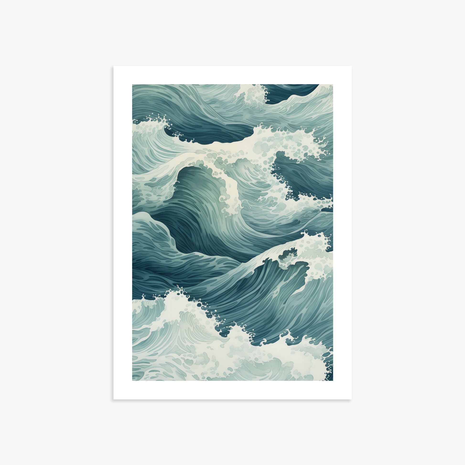 Tidal Symphony, 50x70cm Printed Poster